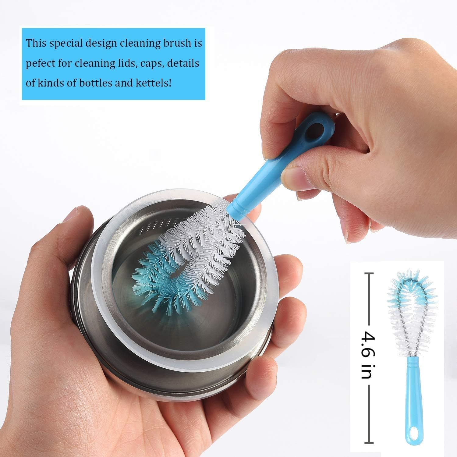Alink 8-Pack Bottle Cleaning Brush Set