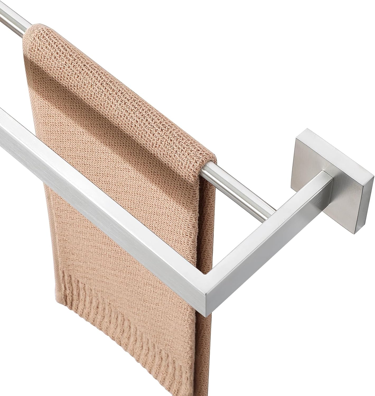 Alise Double Towel Bar 22 Inch Brushed Nickel