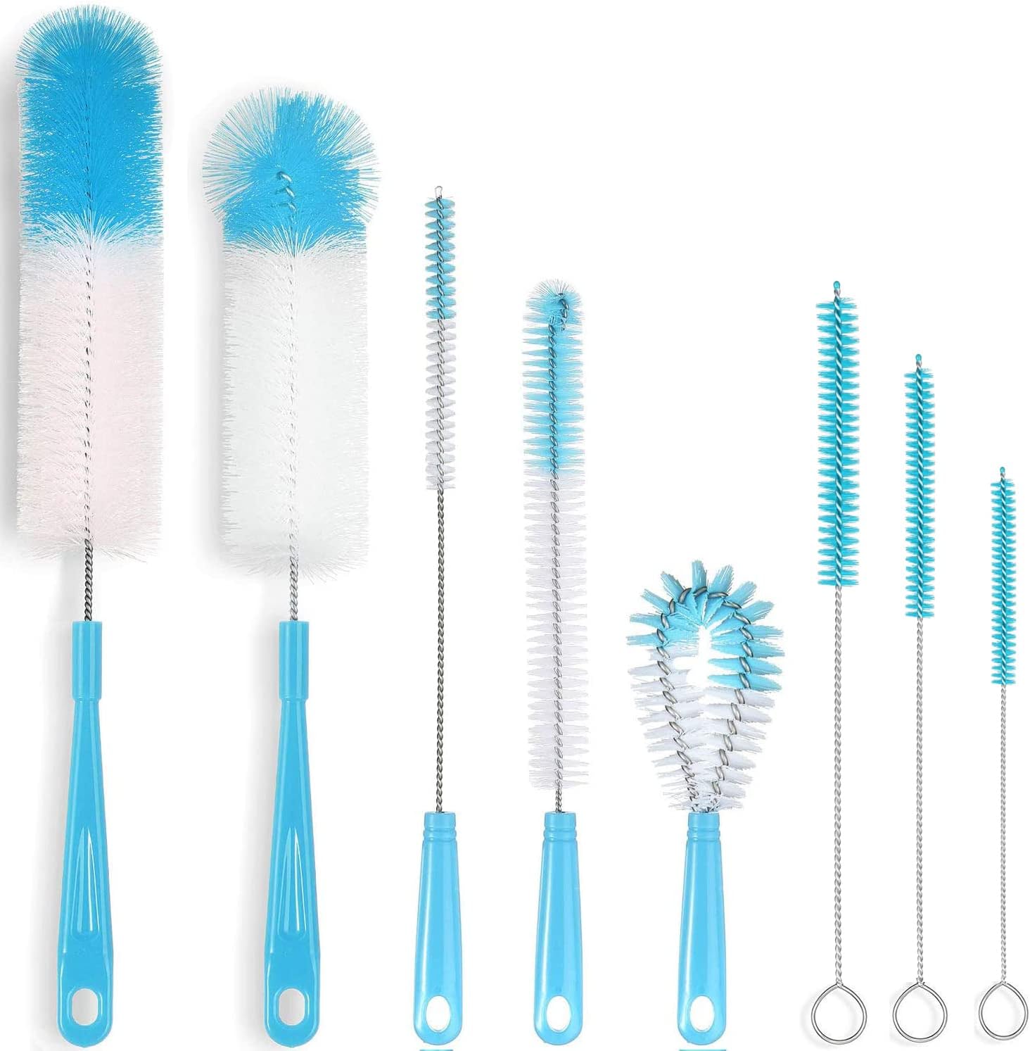 Alink 8-Pack Bottle Cleaning Brush Set