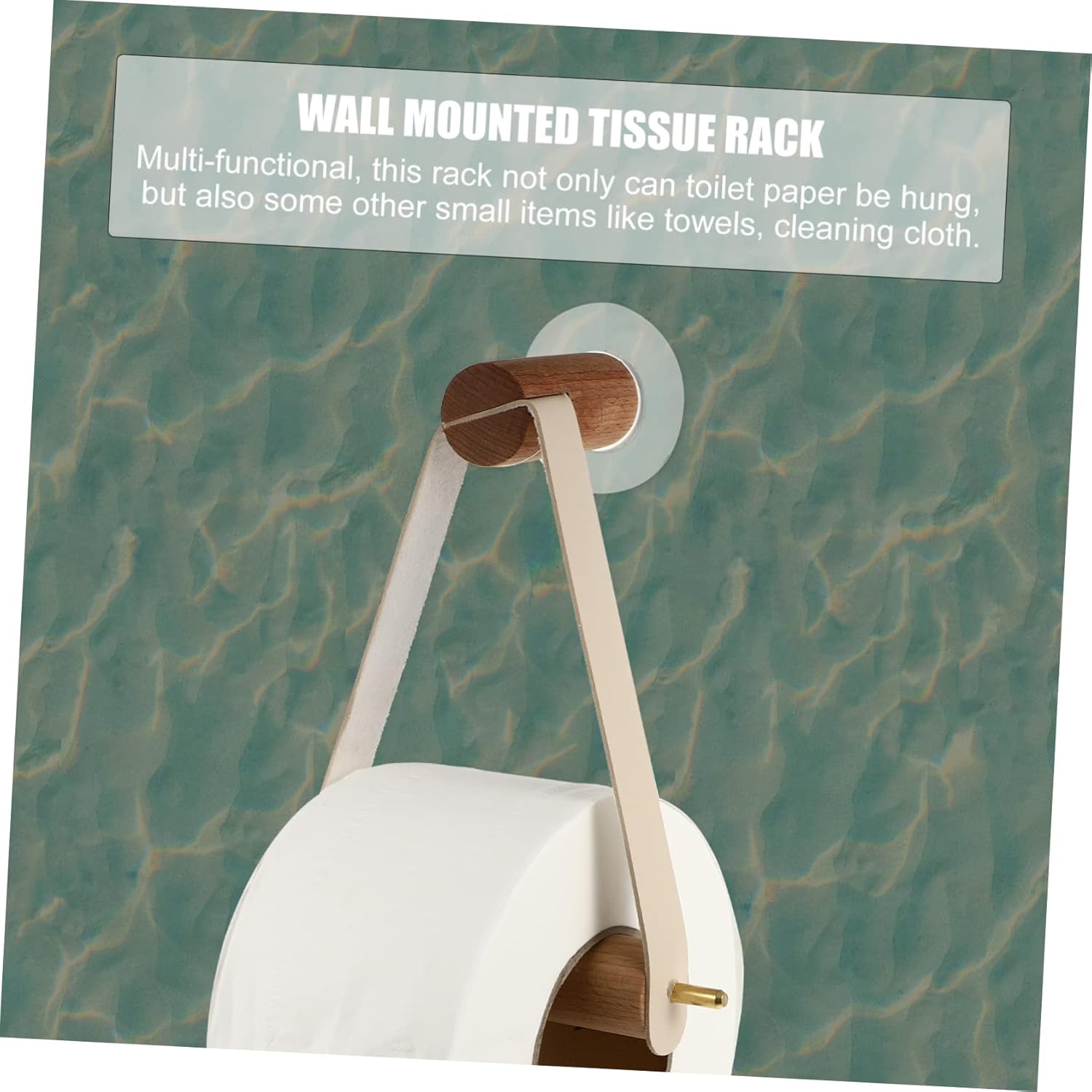 NUOBESTY Wall Mount Toilet Paper Holder Durable and Stylish
