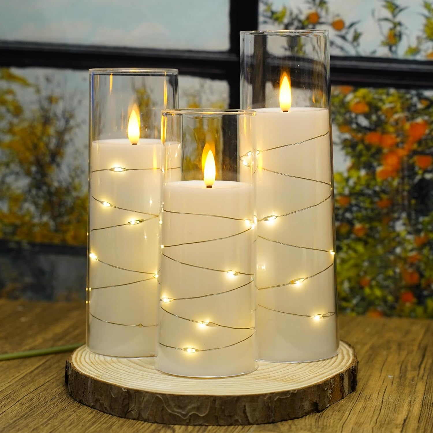 Nimiko Flameless LED Candles with Remote Control
