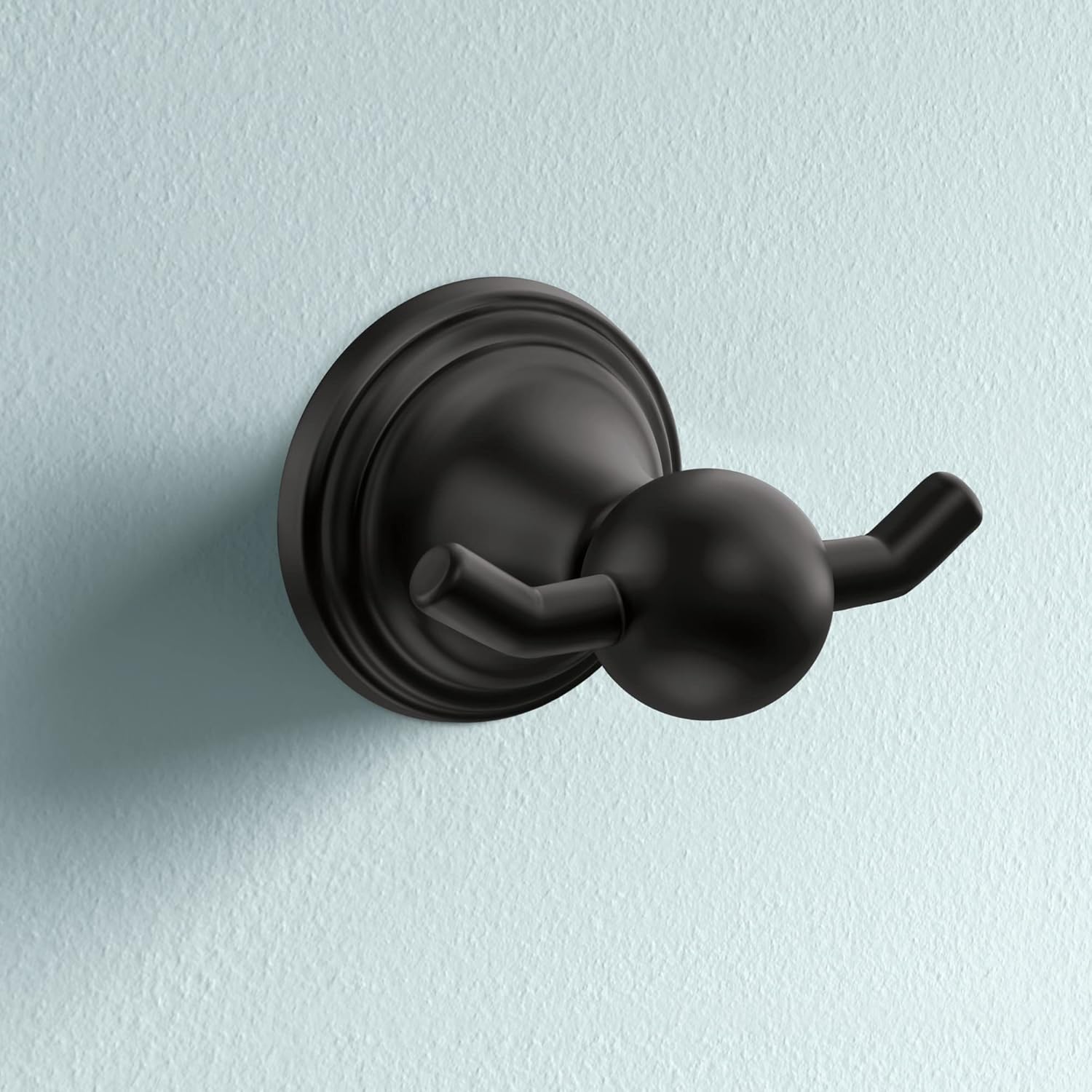 Moen Preston Double Robe Hook Matte Black