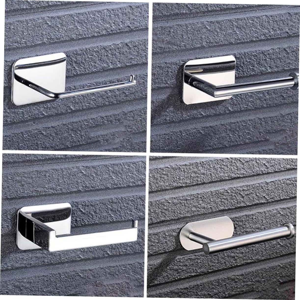STOBOK Stainless Steel Toilet Paper Holder