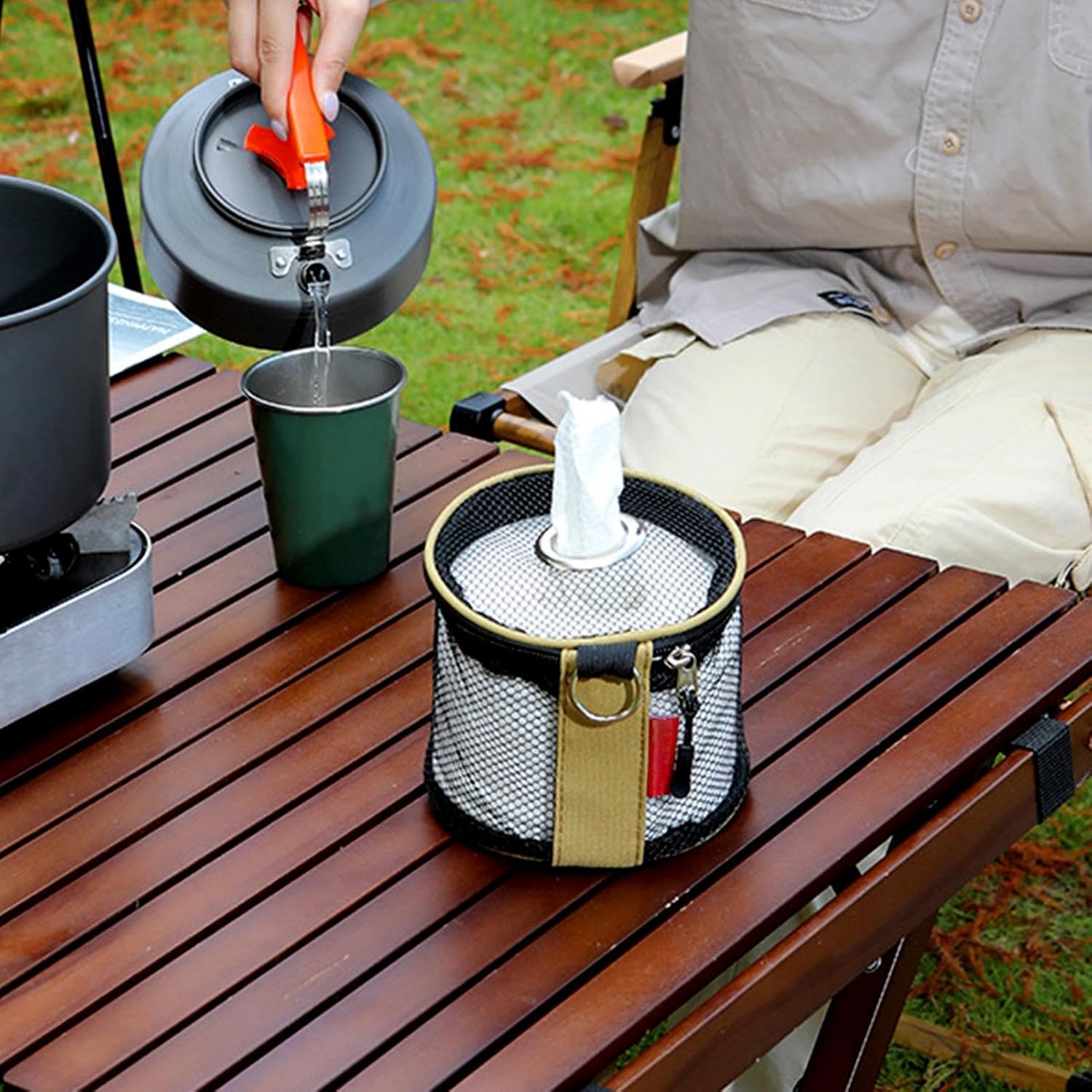 Camping Toilet Paper Holder for Car Wall
