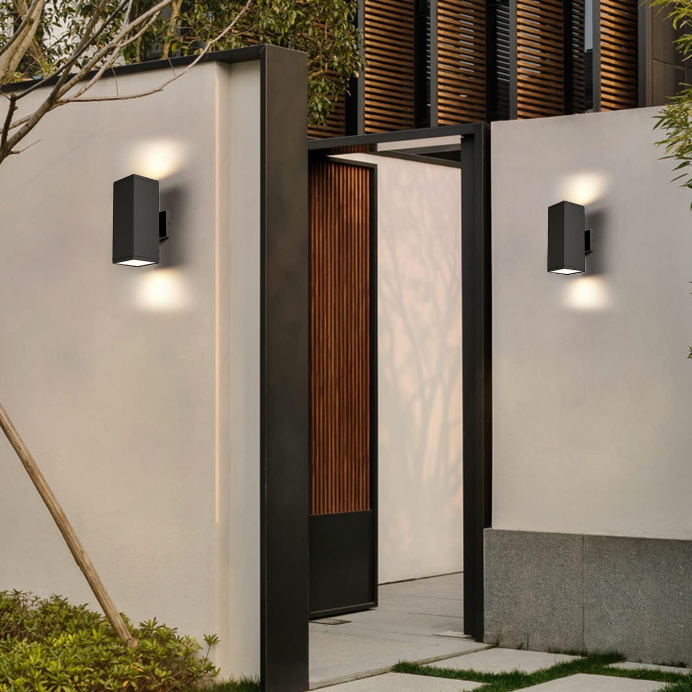 Modern Outdoor Wall Light - Aluminum Sconce Waterproof Porch Mount