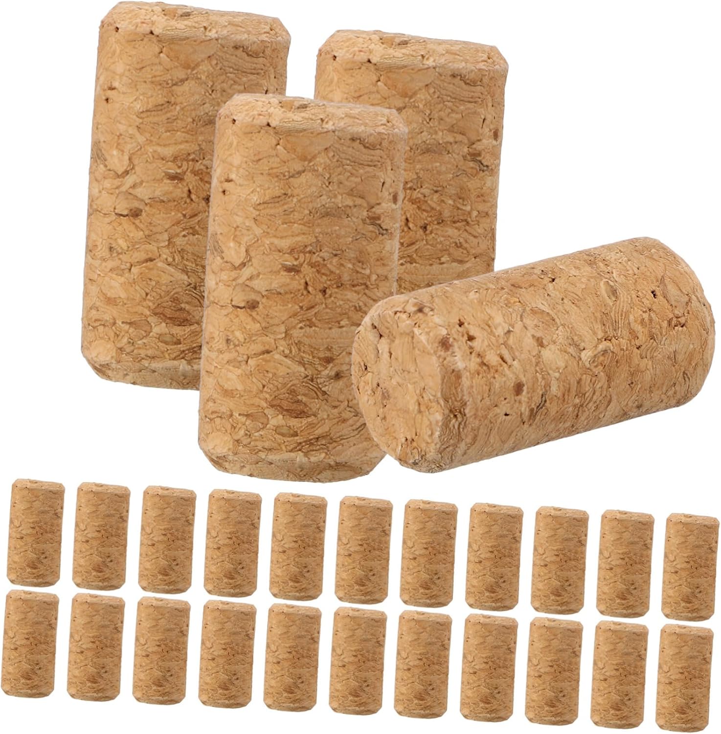 GRIRIW 250 Pcs Cork Wine Stopper Set