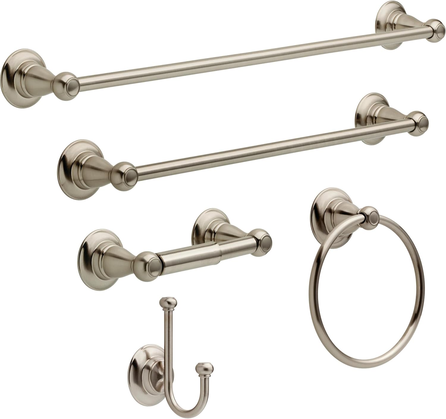 Delta Porter Hand Towel Holder Brushed Nickel 1