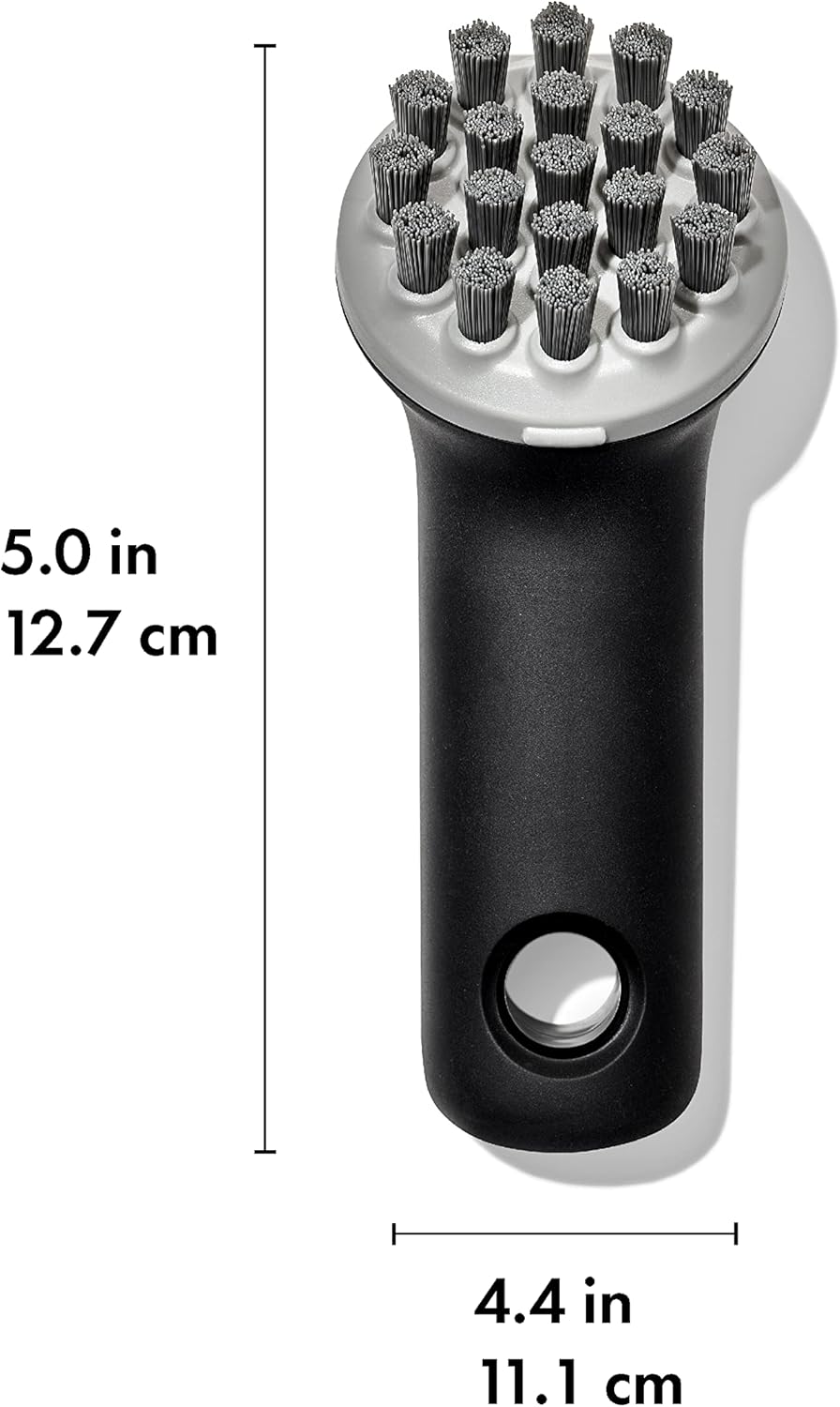 OXO Good Grips Cast Iron Brush and Stainless Steel Scraper Chopper