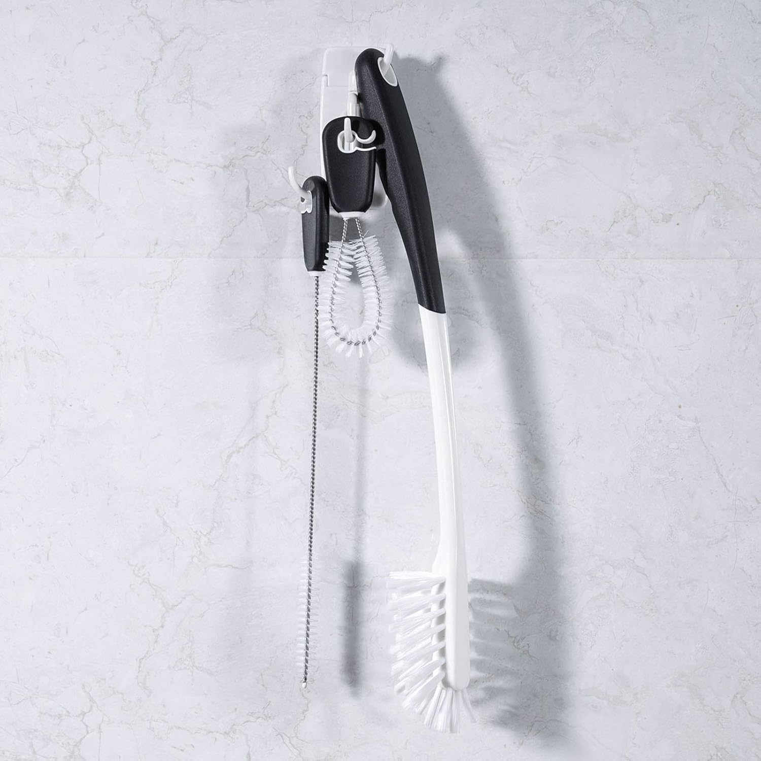 MOSOLAN 3-in-1 Water Bottle Cleaning Brush Set