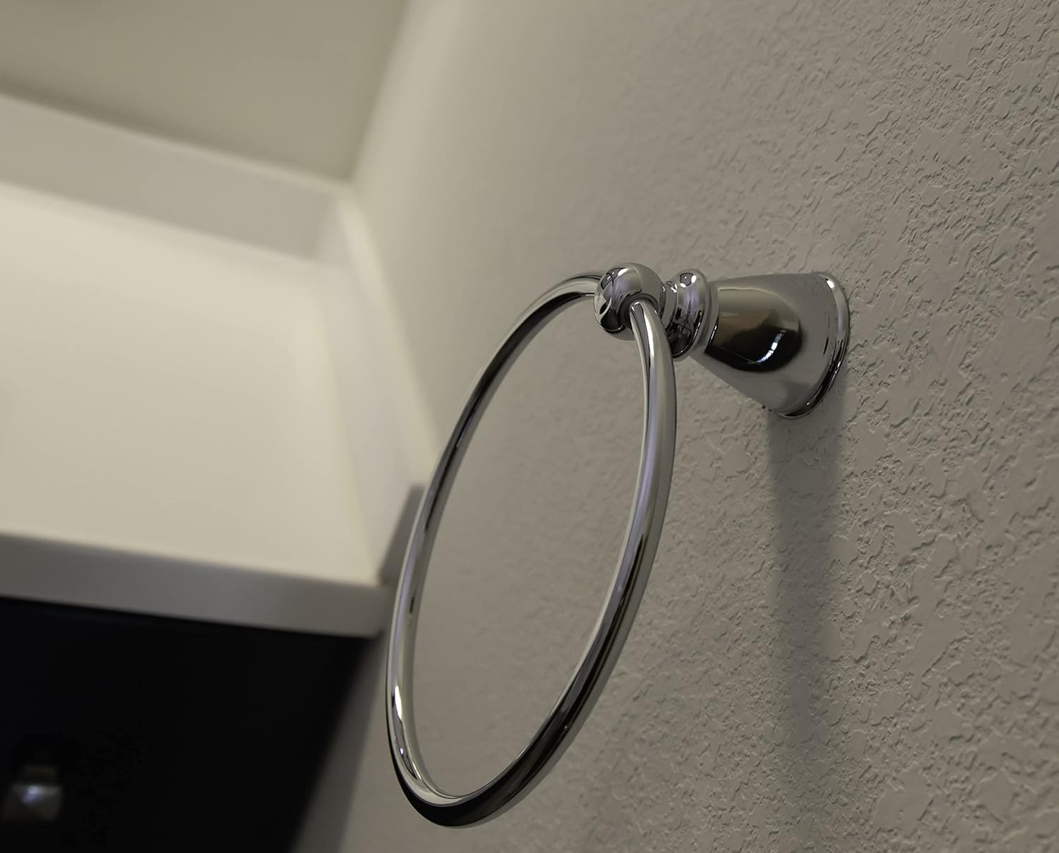 Design House 558205 Kassel Towel Ring Polished Chrome 1