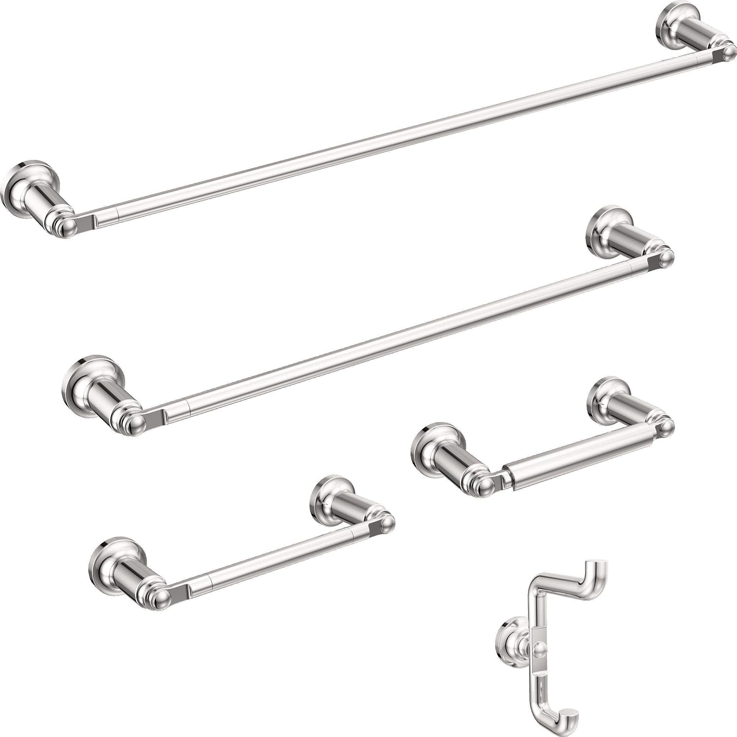 Delta Saylor Toilet Paper Holder Polished Chrome