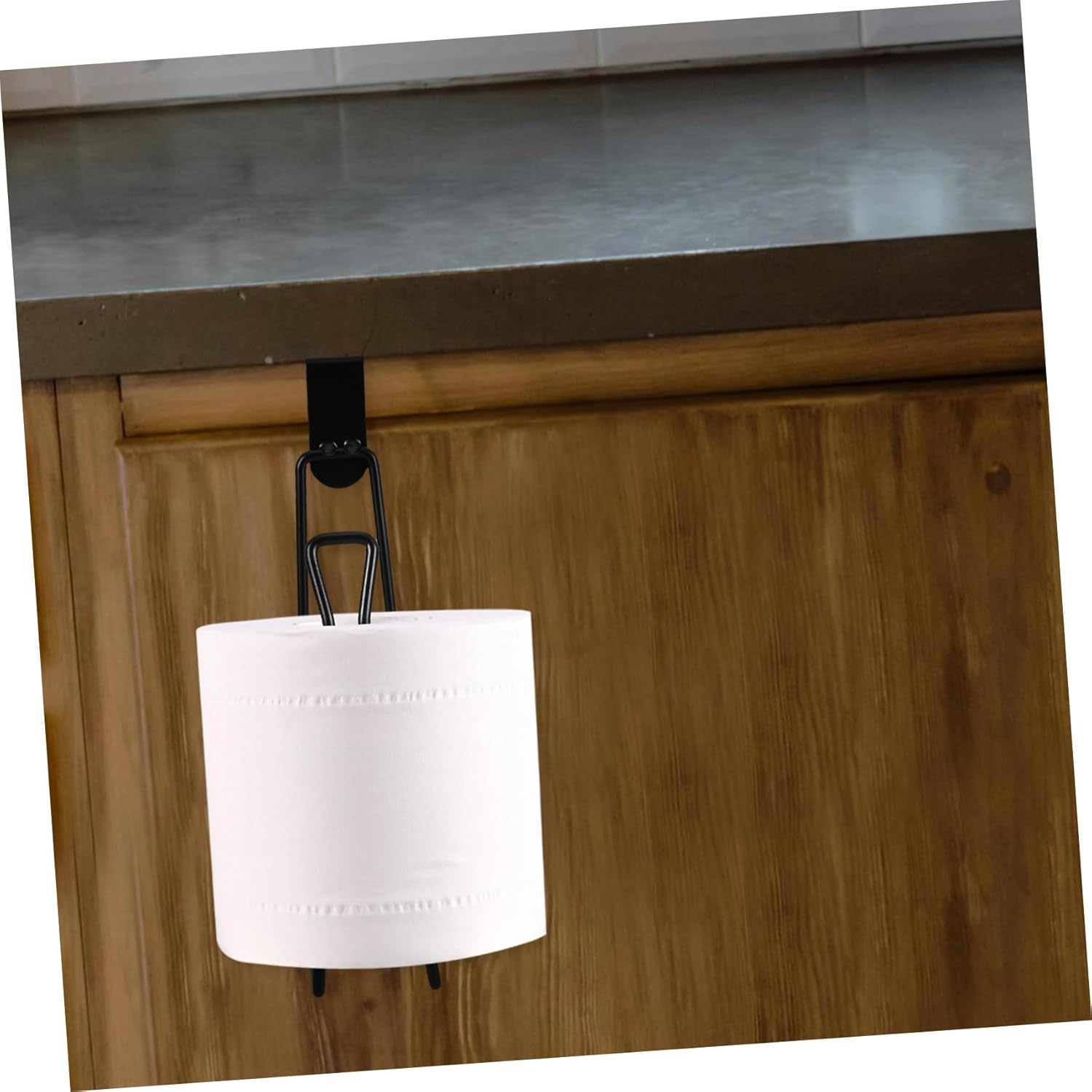 ELAYARD Wall Mounted Toilet Paper Holder Black