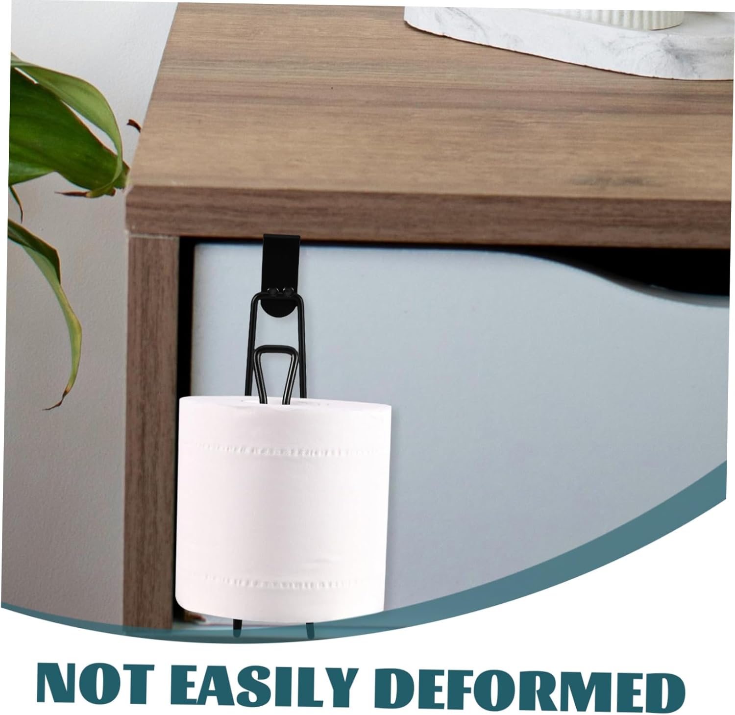 DECORNIJIA Over Door Toilet Paper Holder Wall Mounted