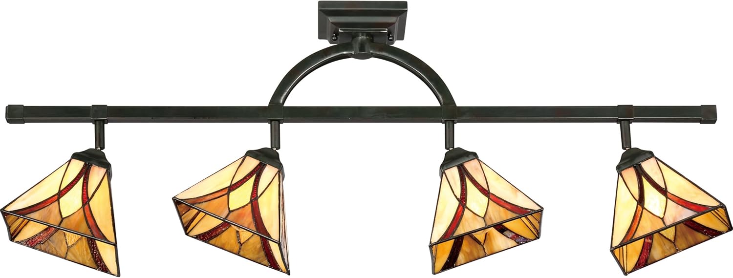 Quoizel Adjustable Track Light Kit 4-Light Valiant Bronze