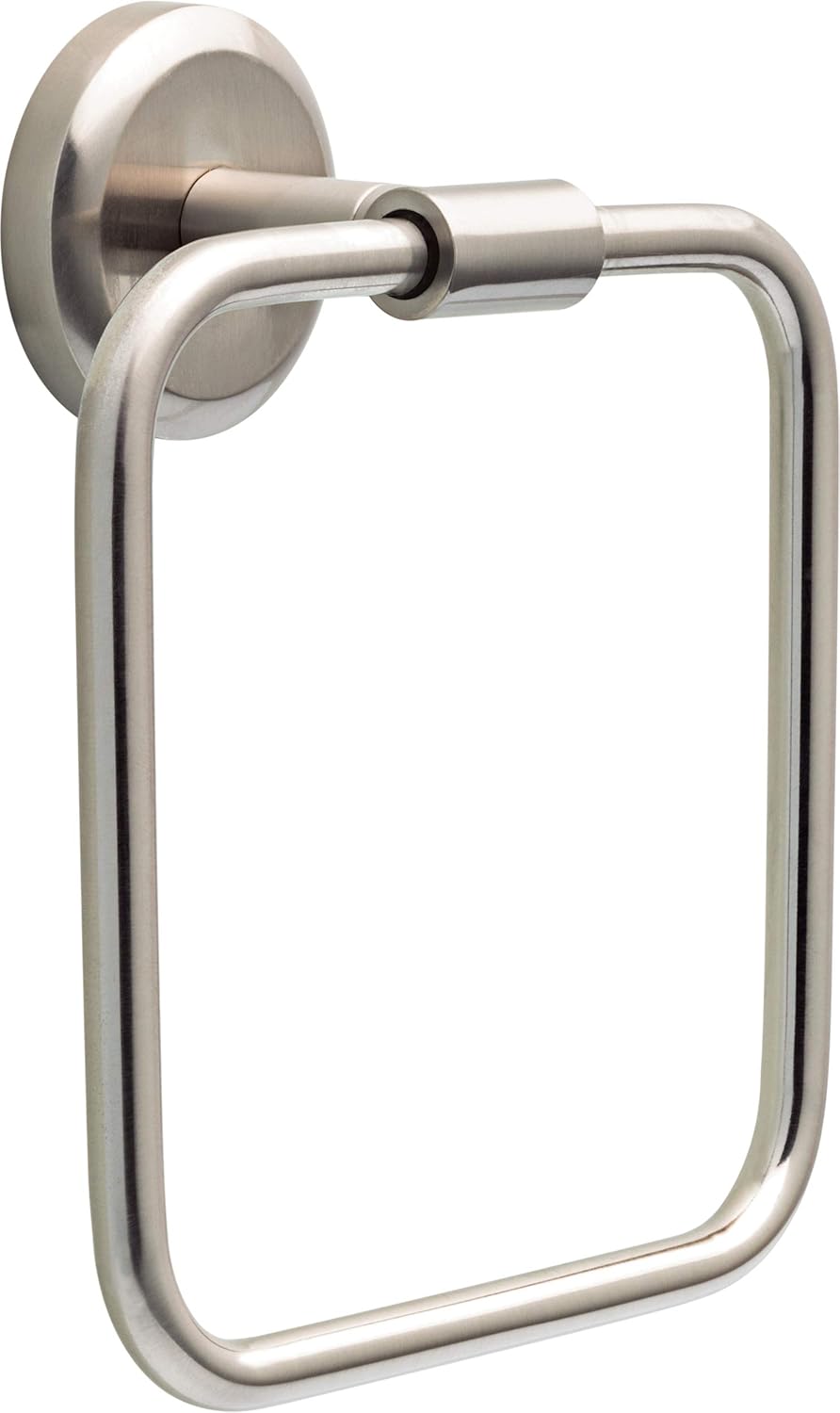 Delta Westdale Brushed Nickel Towel Ring Holder
