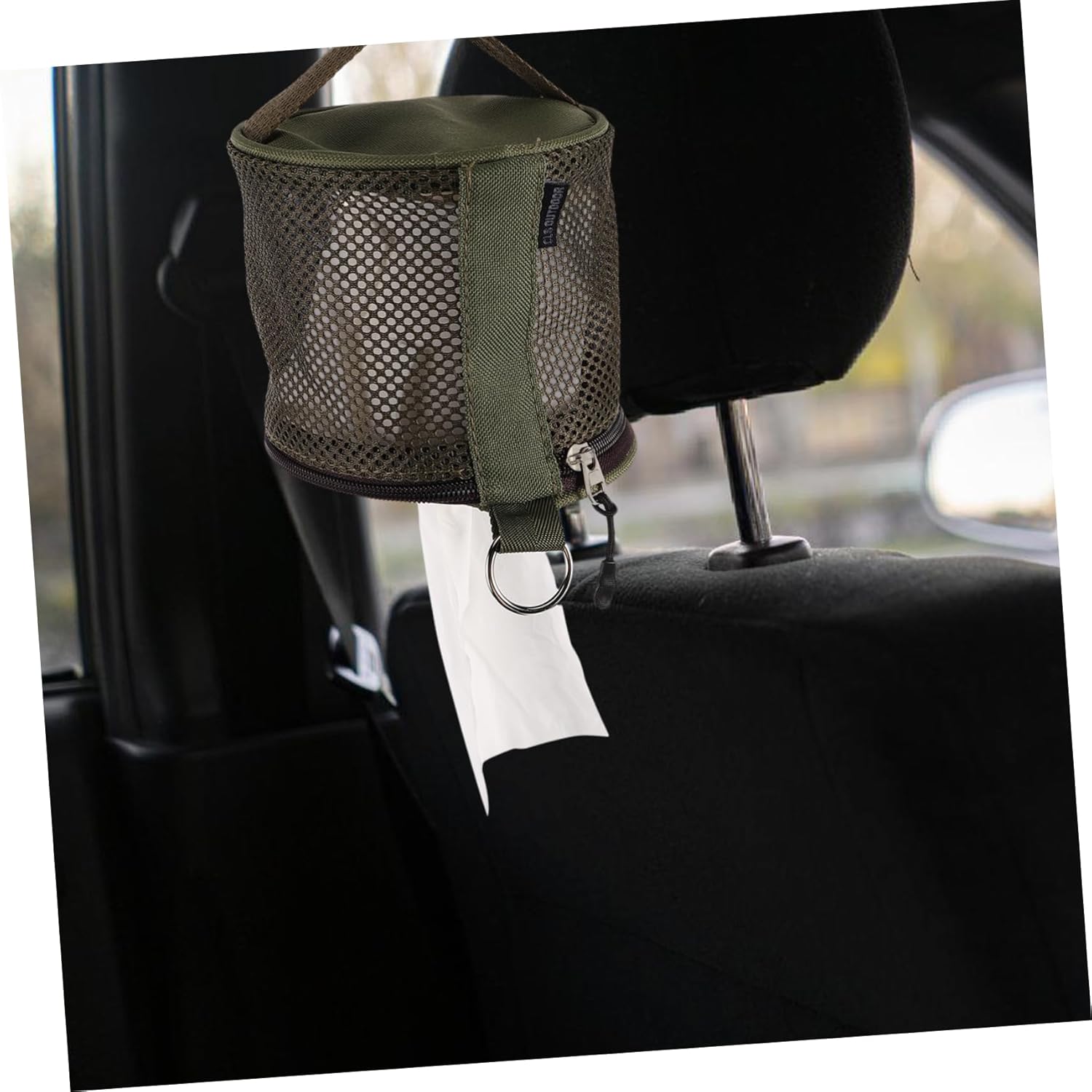 Portable Toilet Paper Holder for Camping and Home Use