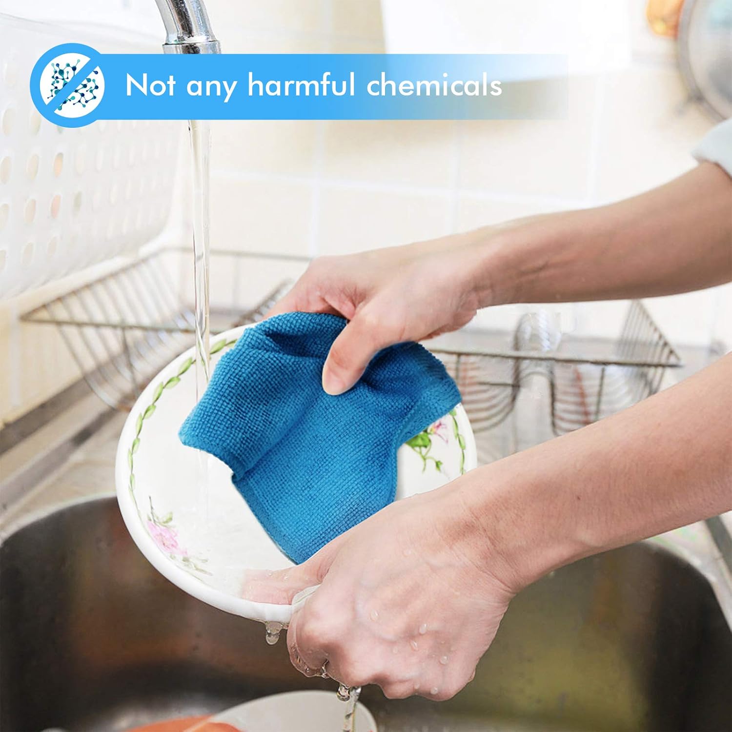 Masthome Mandoline Slicer with 36 Pack Cleaning Cloths