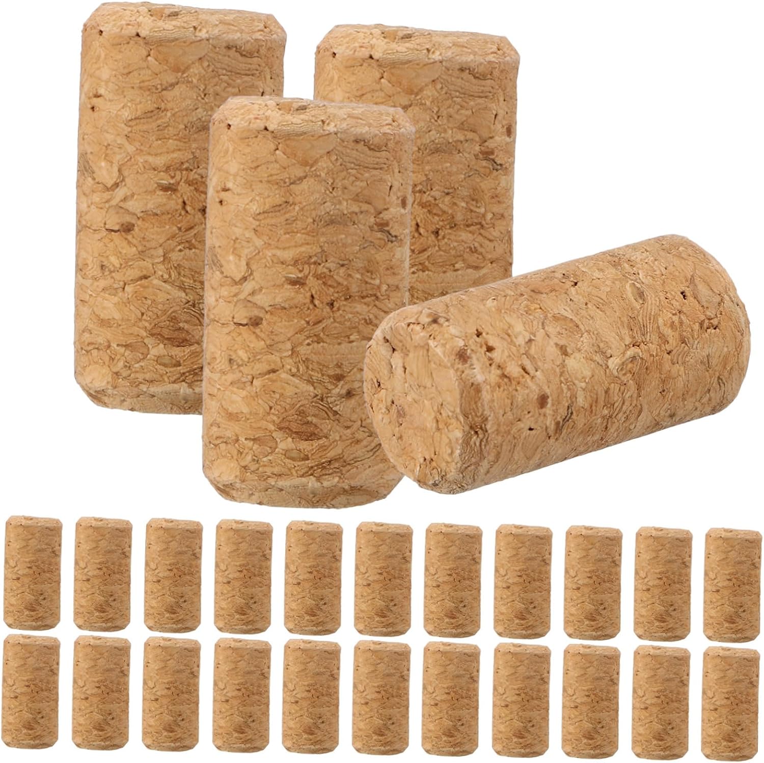 SECFOU 250 Pcs Cork Wine Stopper Set