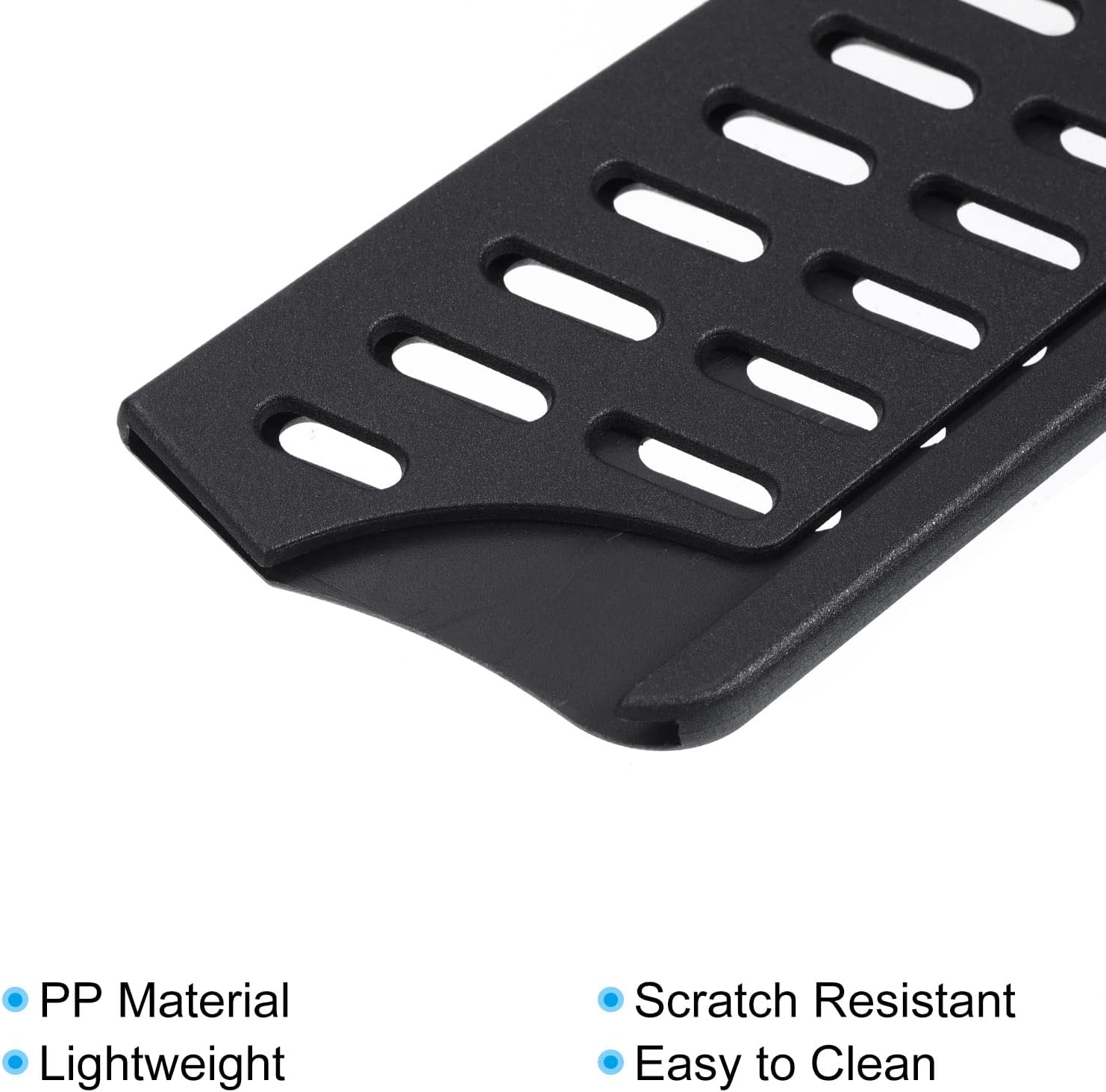 PATIKIL 5 Pack PP Knife Edge Guards for 8 Chef Knife Black