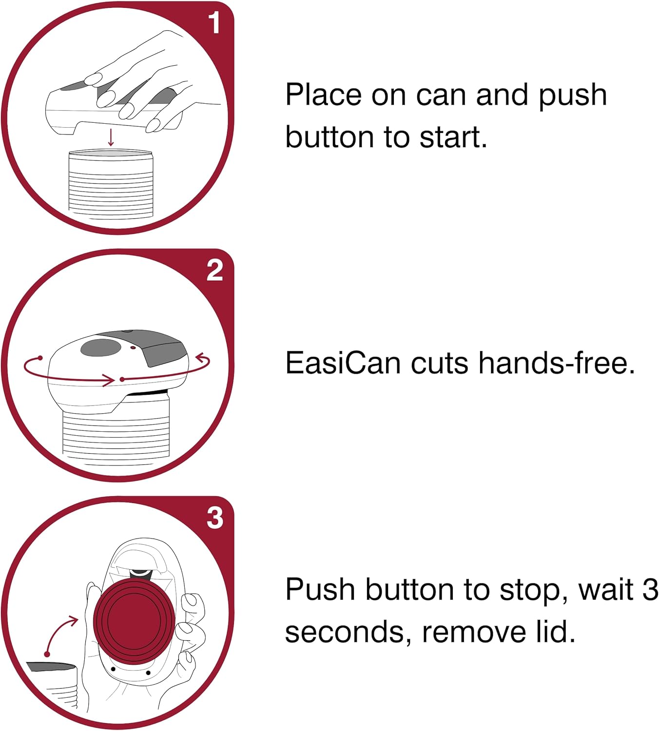 Zyliss Easican Electric Can Opener - Hands Free