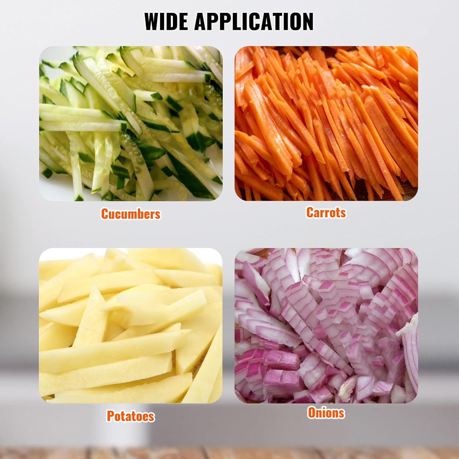 VEVOR Heavy Duty Vegetable Chopper with 14 Blade