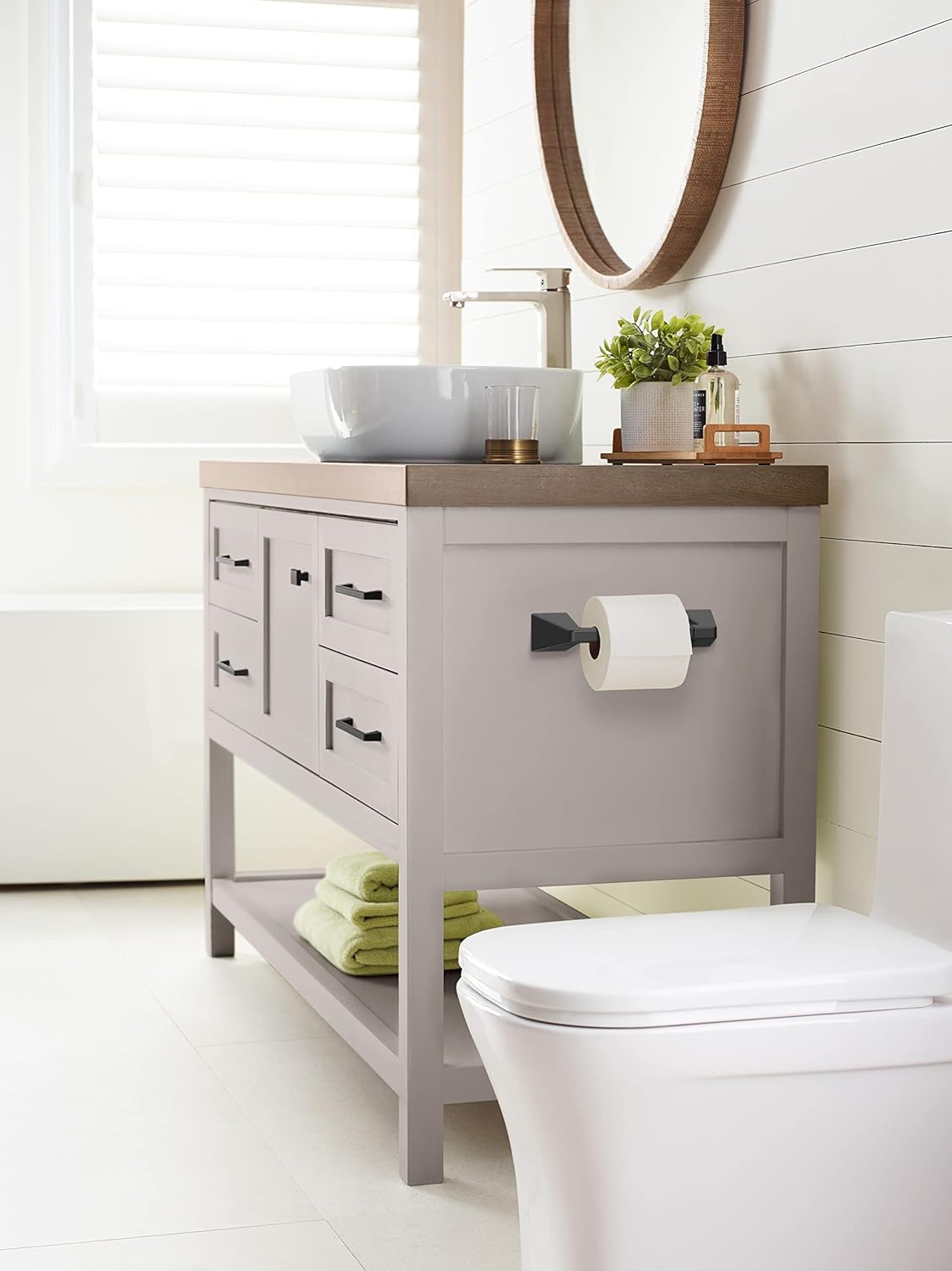 Perfect for creating a modern elegant bathroom look