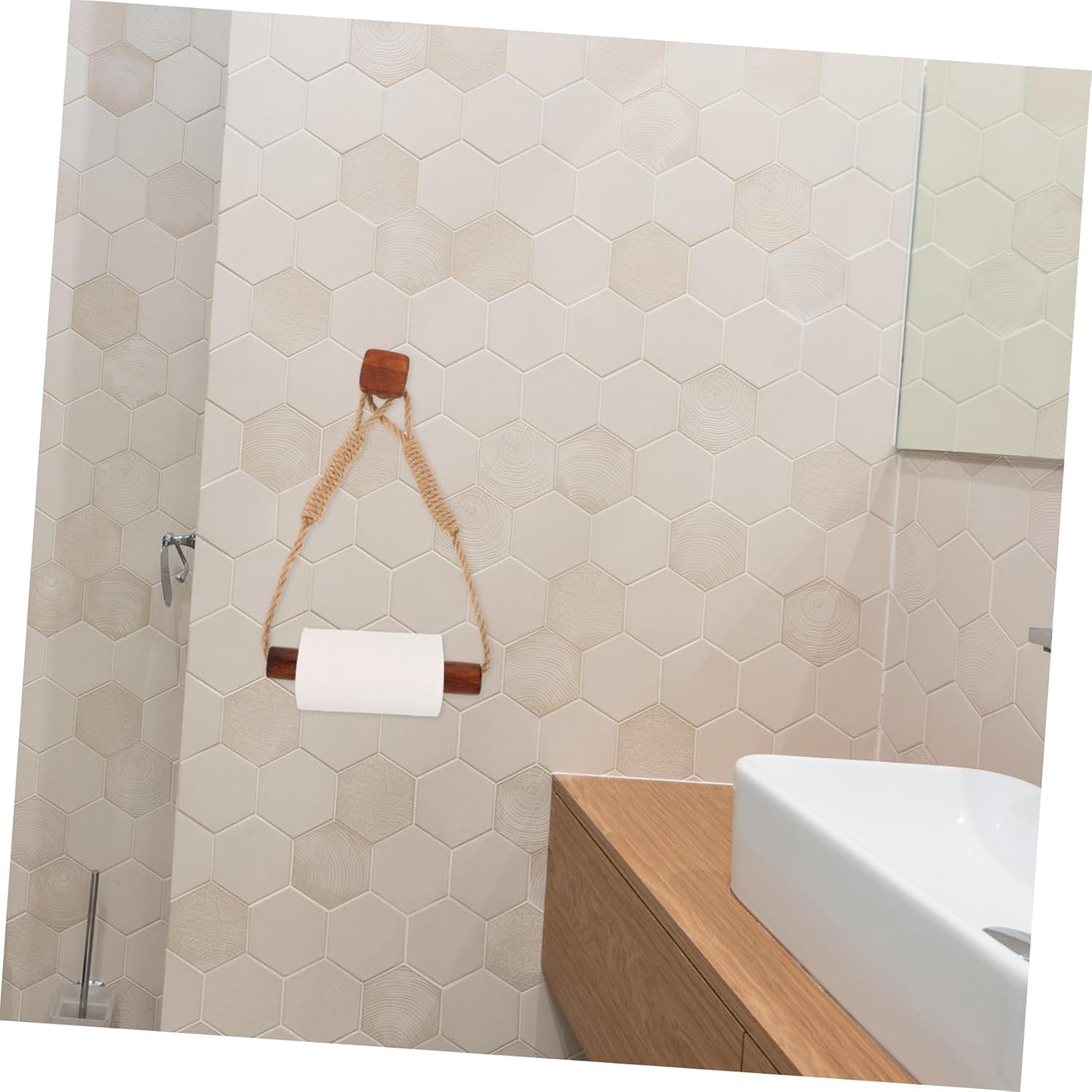 Veemoon Wall Hanging Toilet Paper Holder