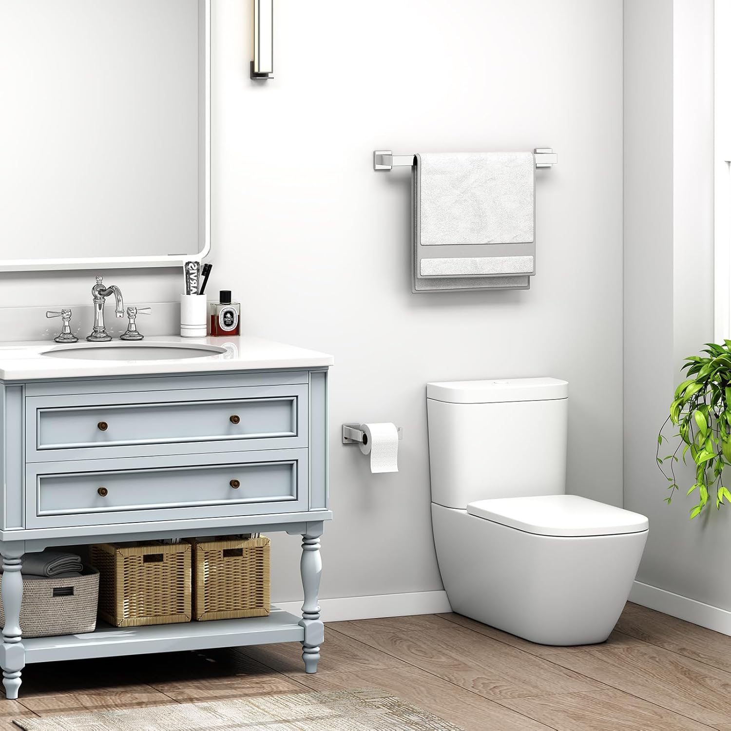 Angle Simple 2374 Inch Stainless Steel Towel Bar