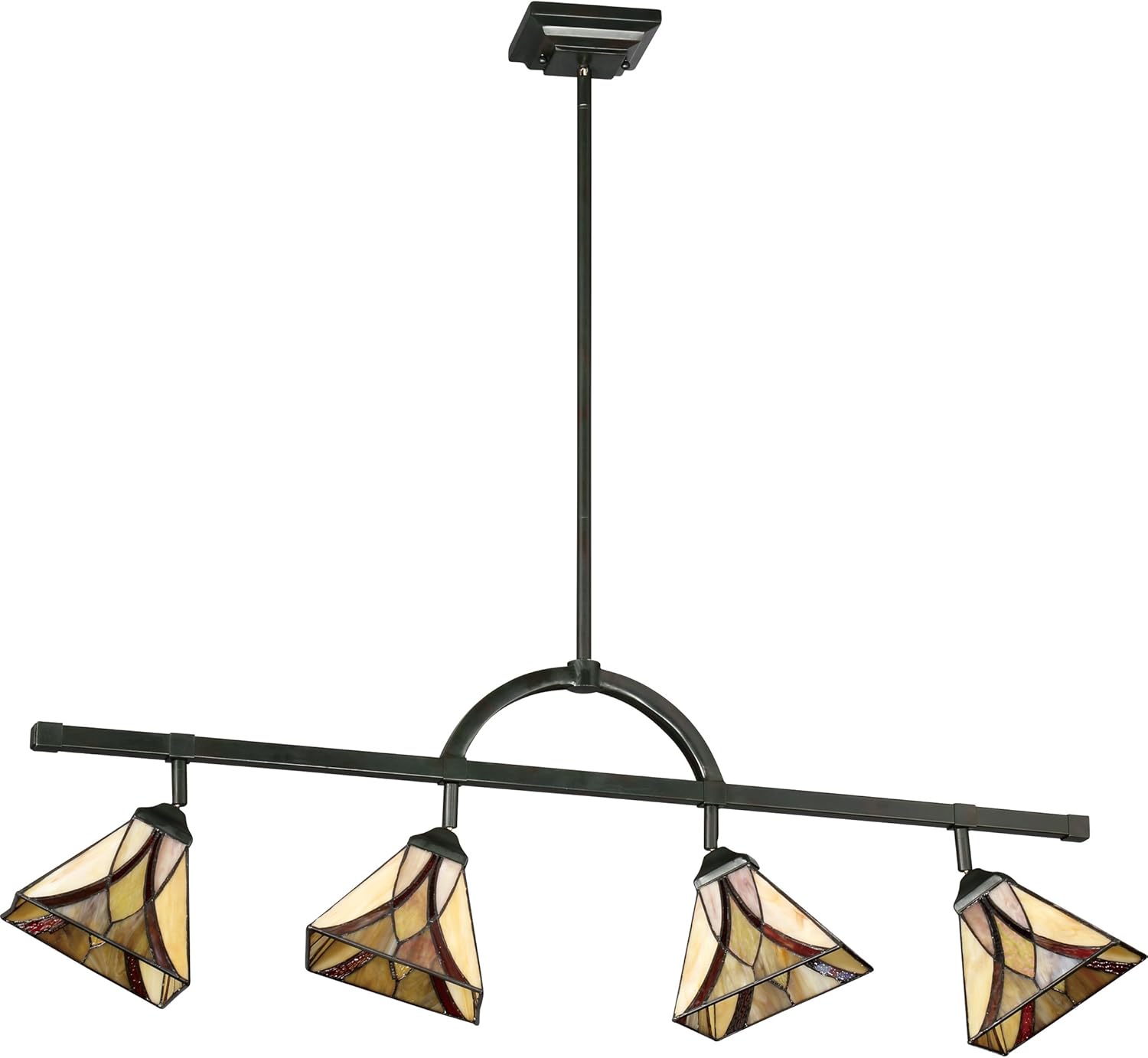 Quoizel Adjustable Track Light Kit 4-Light Valiant Bronze