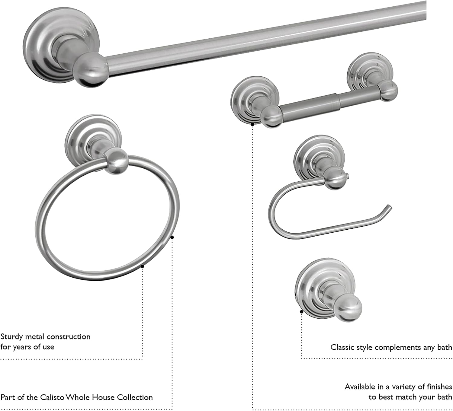 Design House 538421 Calisto Towel Ring - Oil Rubbed Bronze