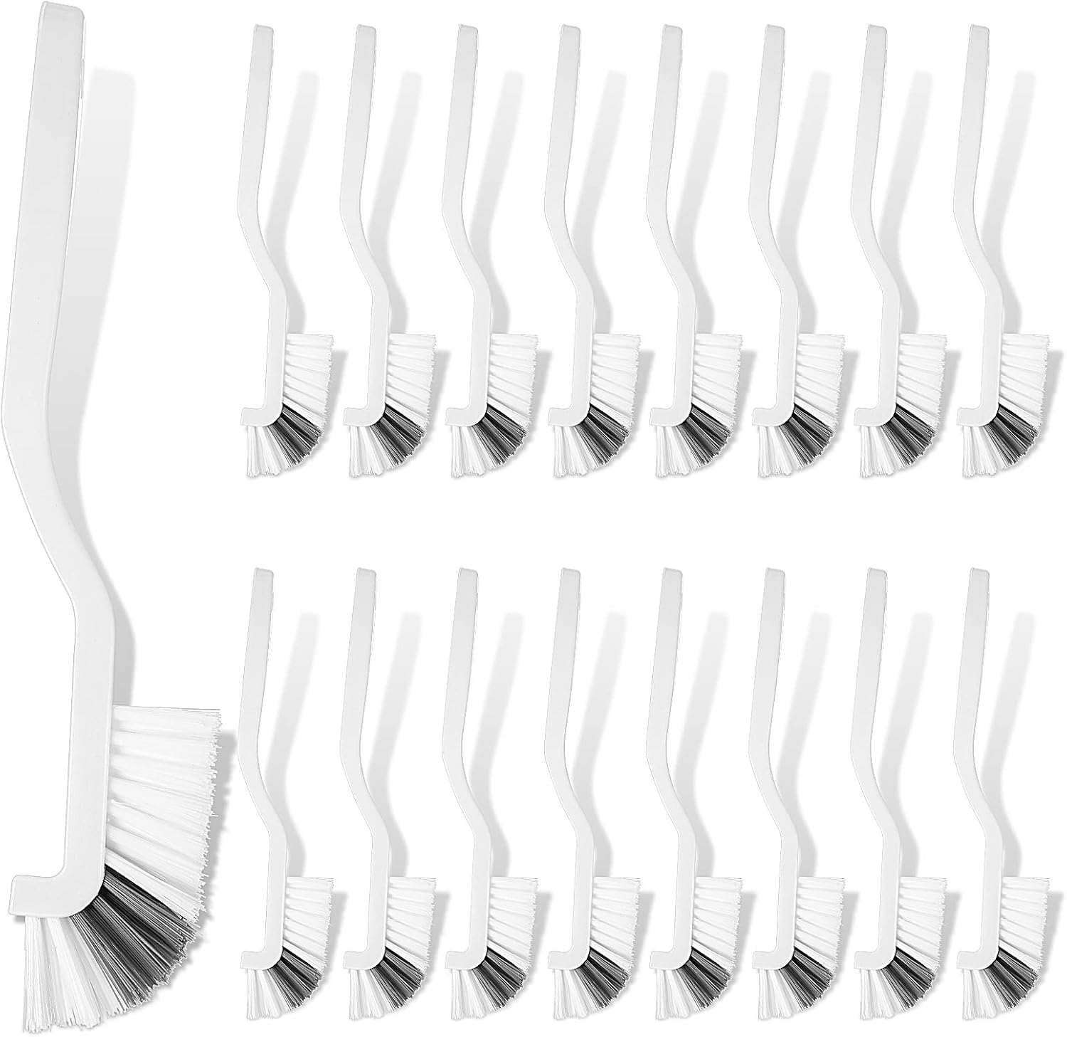 Yinkin 24 Pcs Kitchen Cleaning Brush Set with 90 Degree Angle