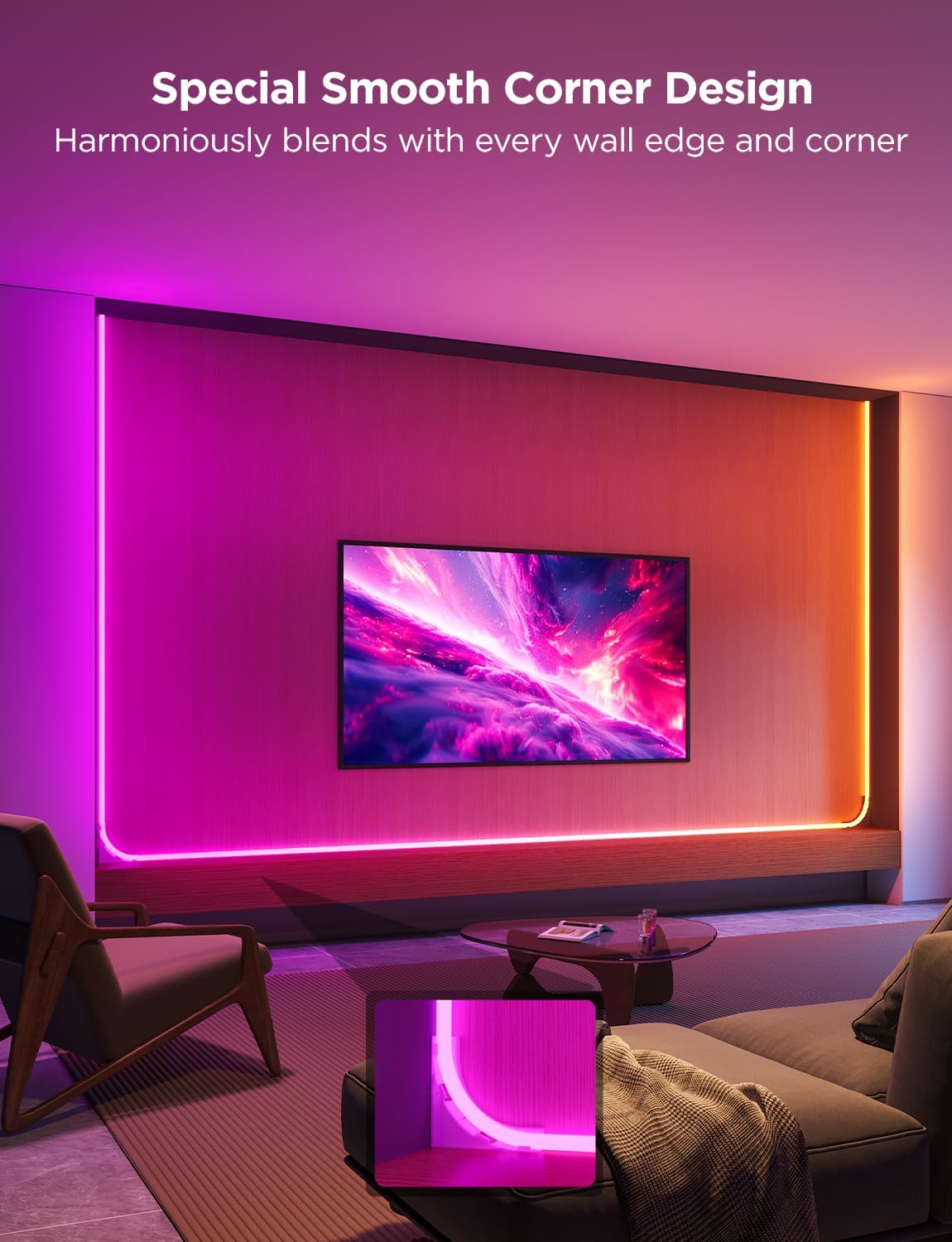 Govee 164ft RGBIC LED Strip Light with Smart Control
