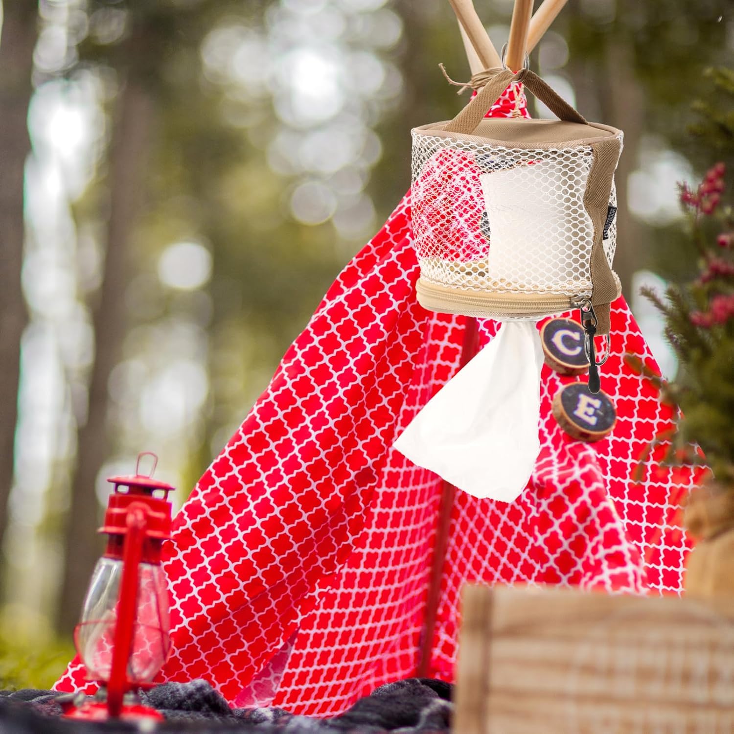 RORPOIR Outdoor Toilet Paper Holder Bag