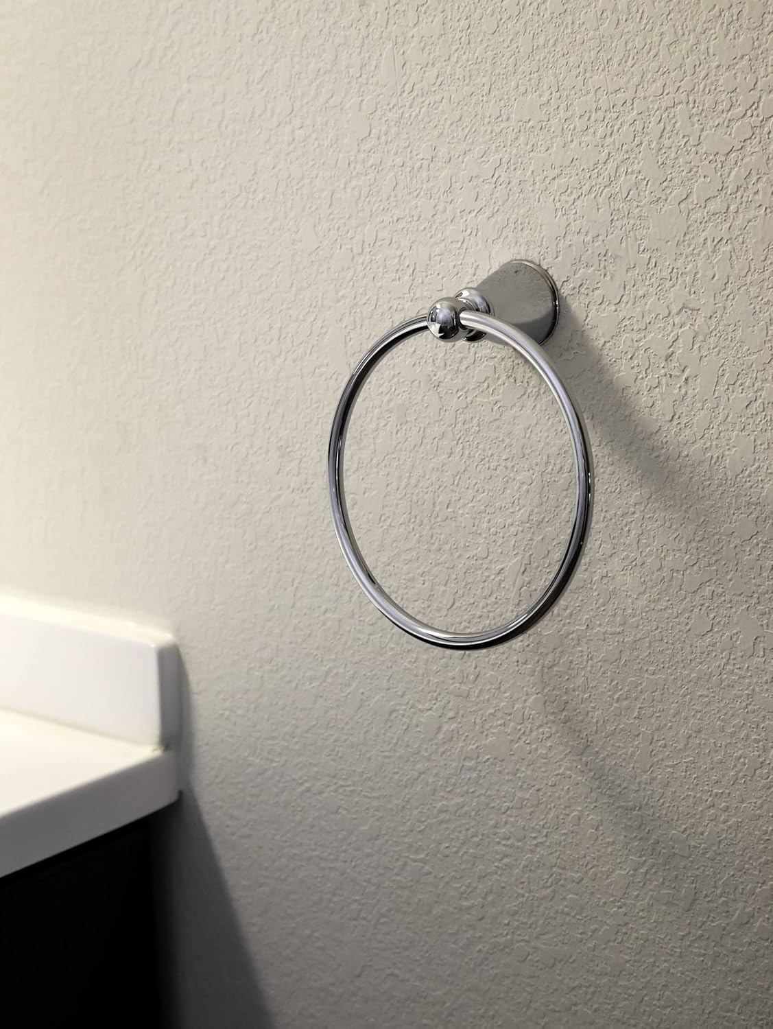 Design House 558205 Kassel Towel Ring Polished Chrome 1