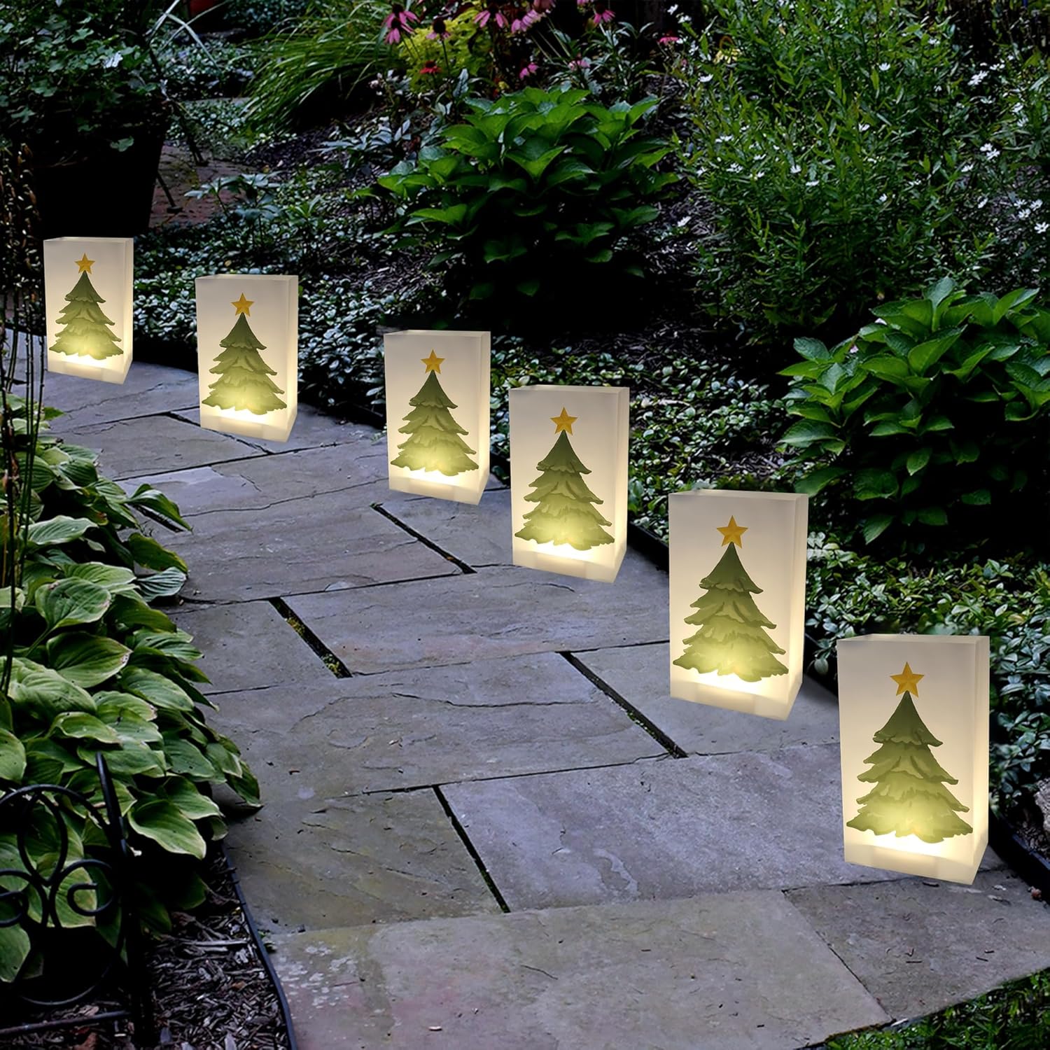 LumaBase Luminaria Kit with Timer - 6 Pack