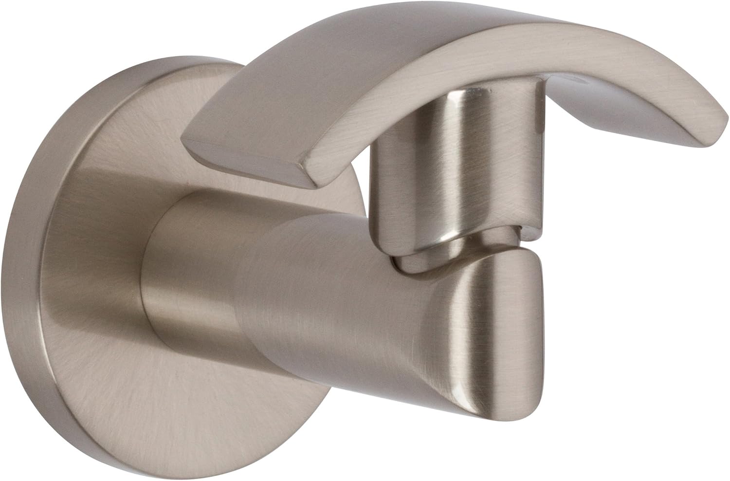 Motiv 0210SN Sine Arched Robe Hook Satin Nickel
