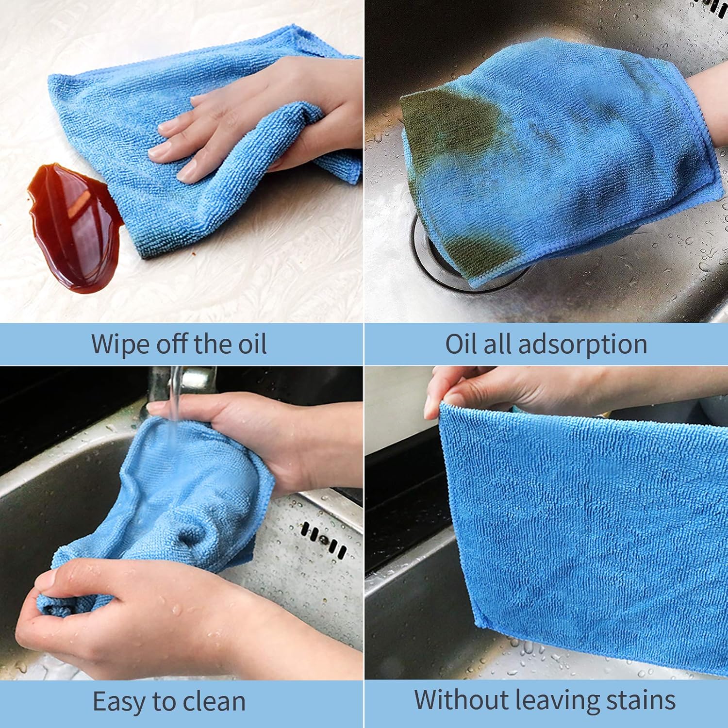 Masthome Mandoline Slicer with 36 Pack Cleaning Cloths