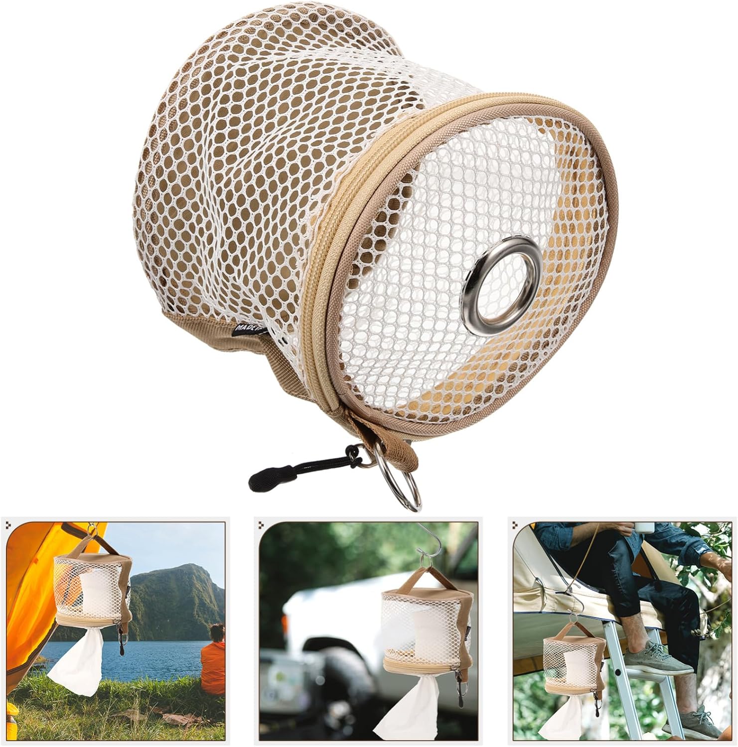 RORPOIR Outdoor Toilet Paper Holder Bag