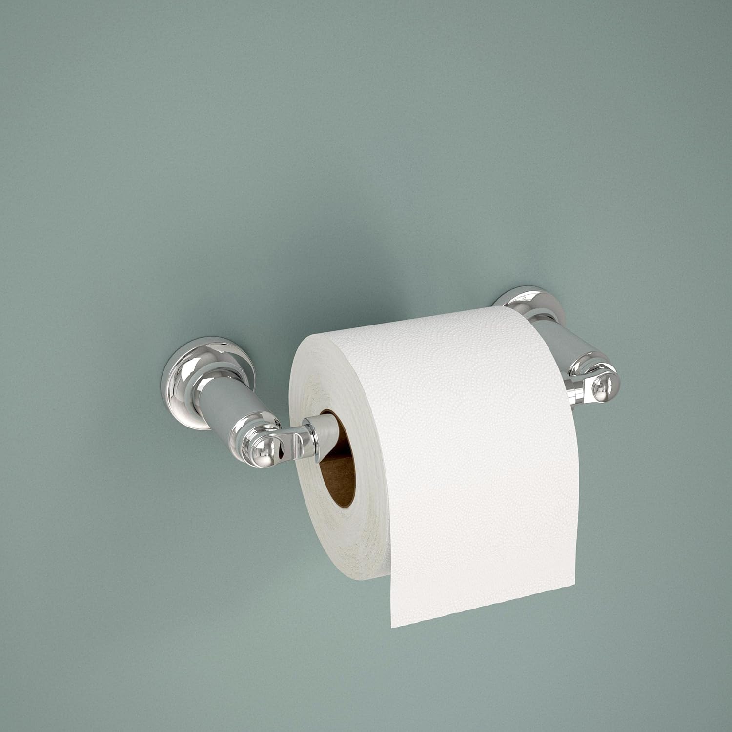 Delta Saylor Toilet Paper Holder Polished Chrome