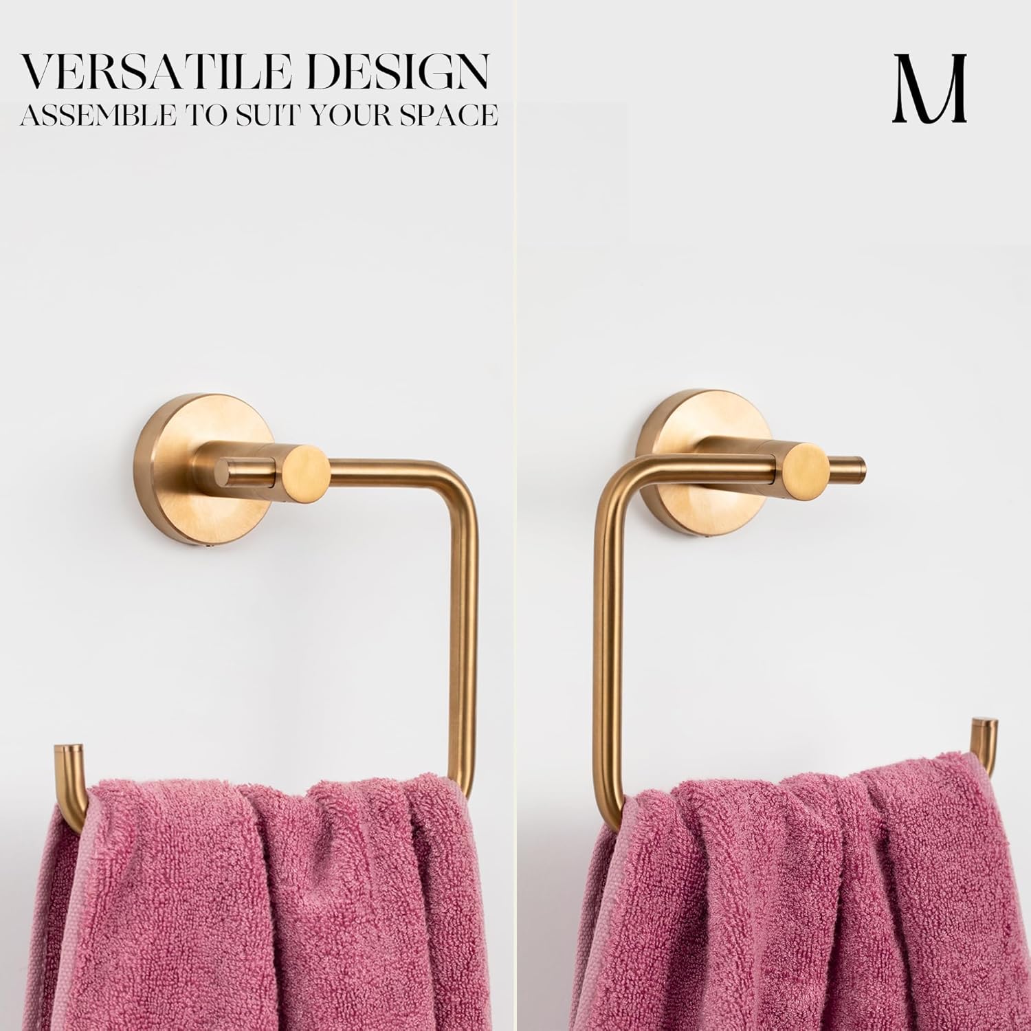 Marmolux Acc Champagne Bronze Towel Holder