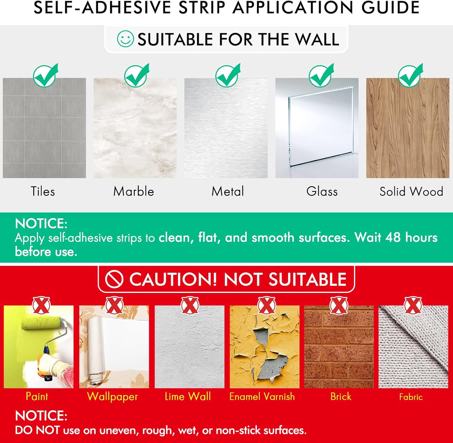 Rust-Resistent Self-Adhesive Towel Bar