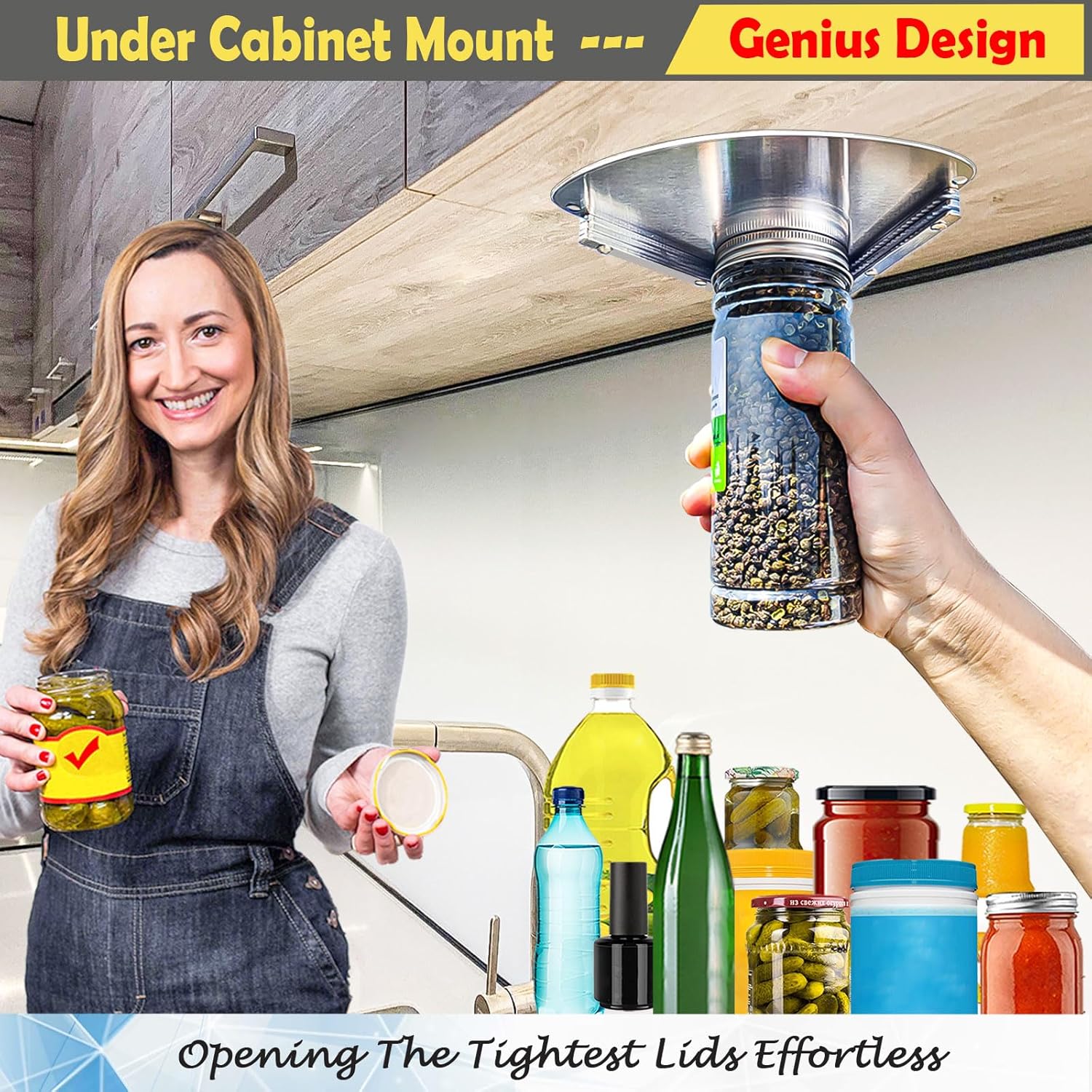 Moeuonb Upgraded Stainless Steel Jar Opener