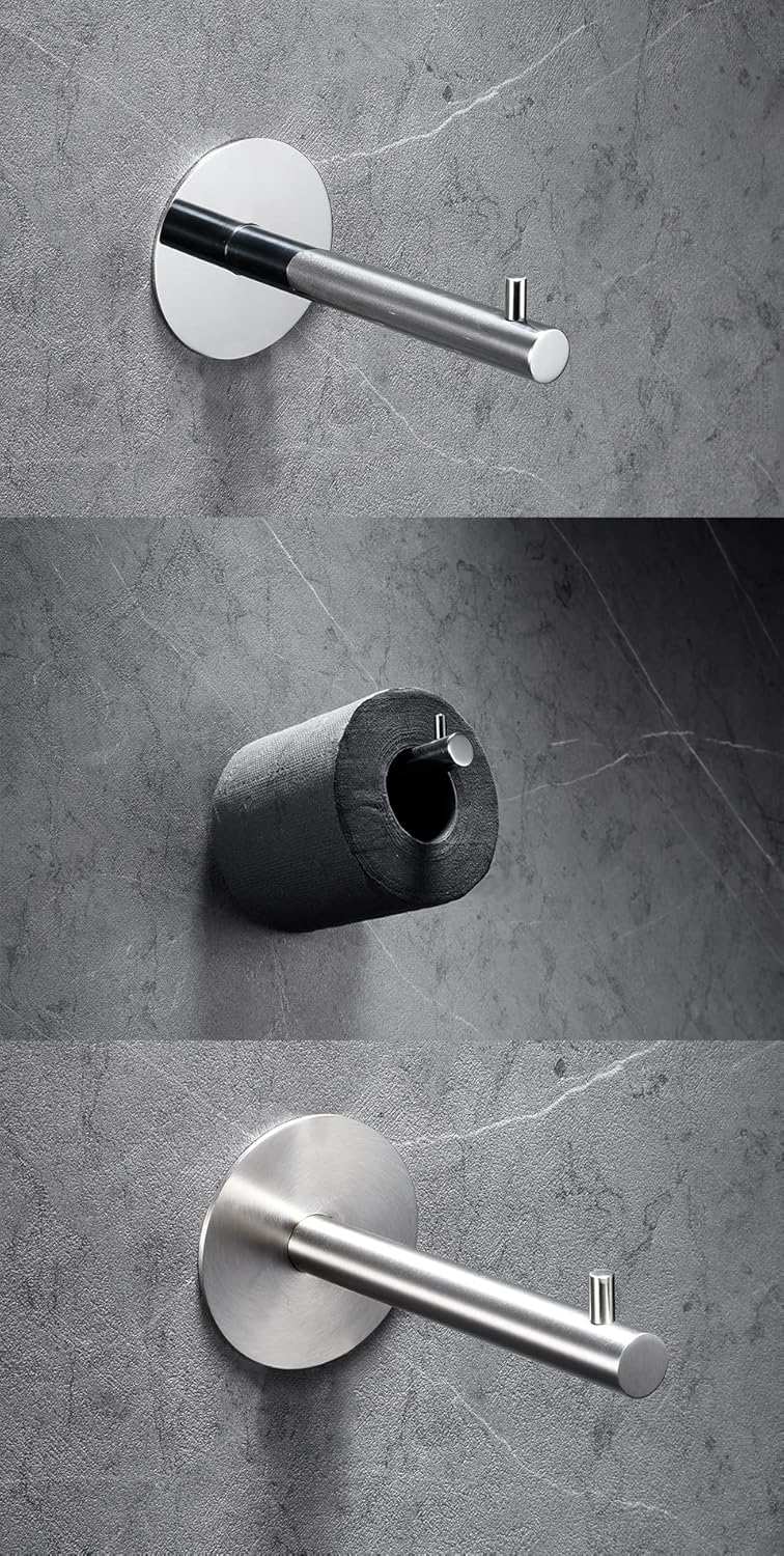 BAHELS Toilet Paper Holder Chrome Stainless Steel Wall Mount