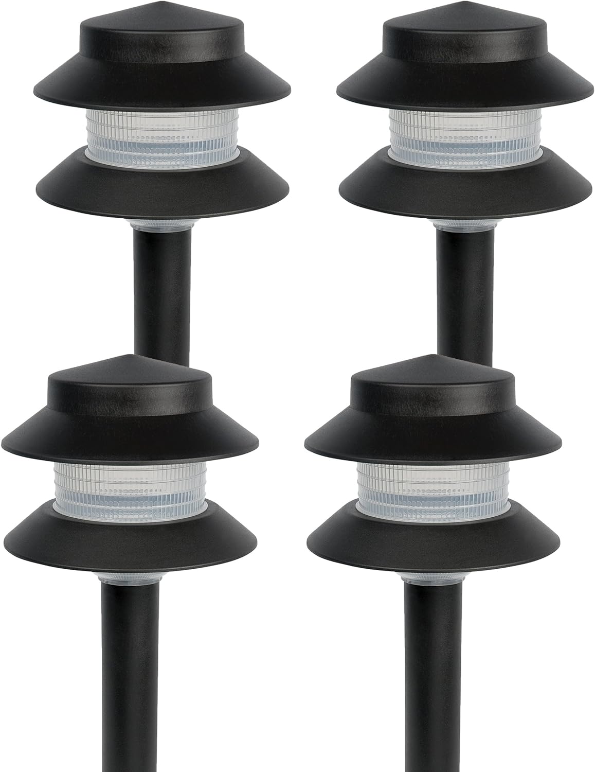 Paradise Plastic Path Stake Light 4 Pack 1