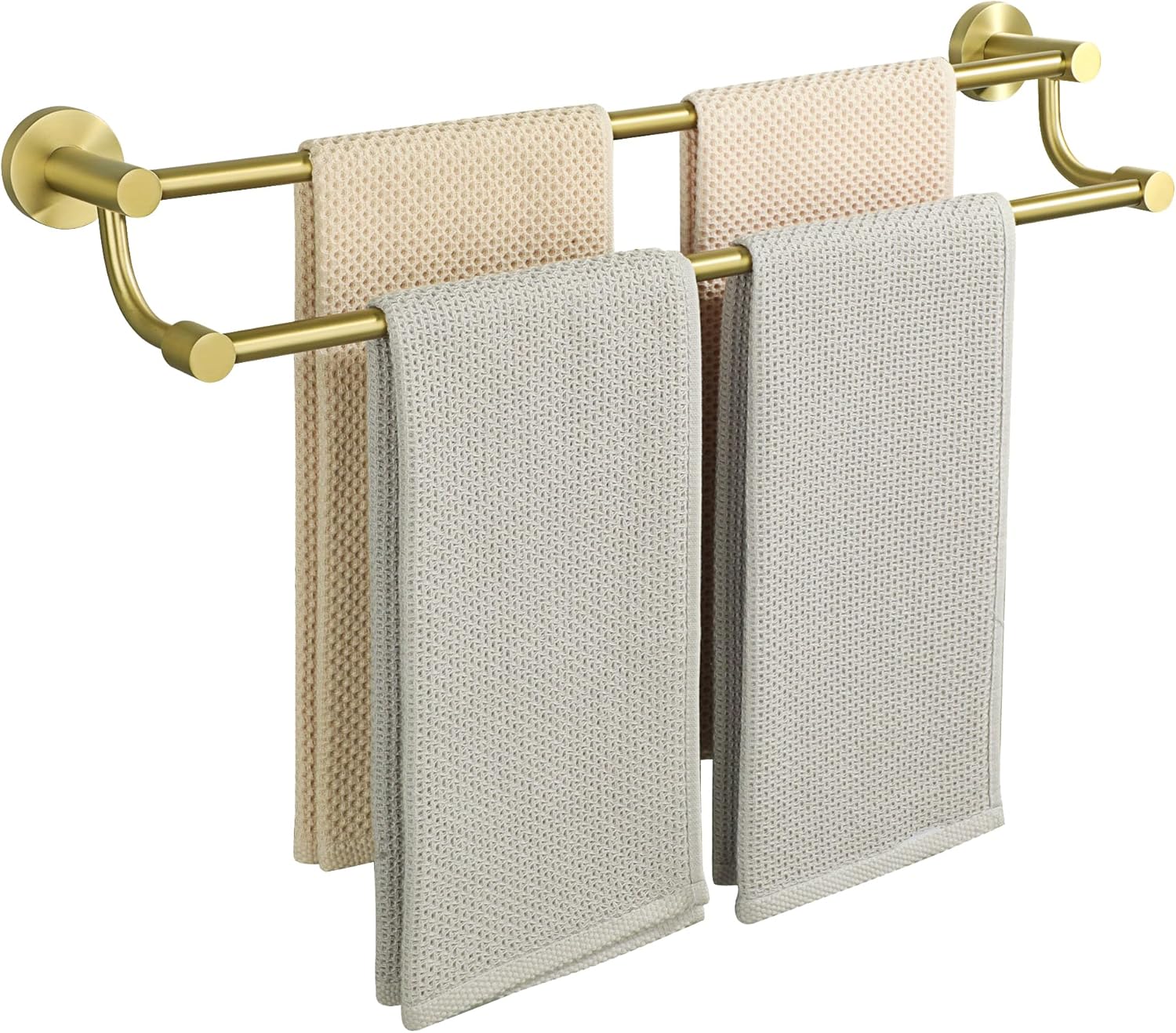Alise 24 Inch Brushed Gold Towel Bar