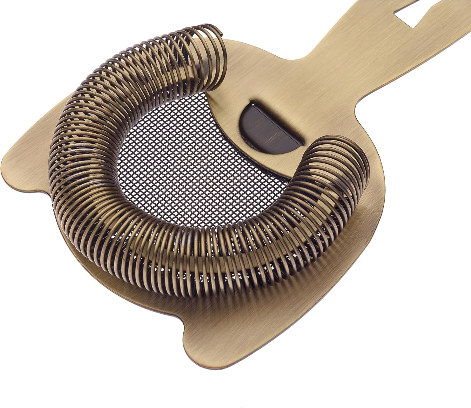 Barfly Fine Mesh Spring Strainer Antique Gold