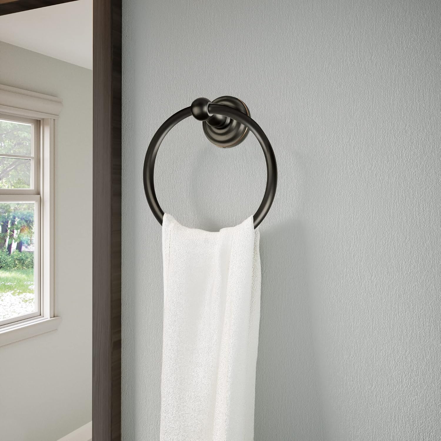 Design House 538421 Calisto Towel Ring - Oil Rubbed Bronze