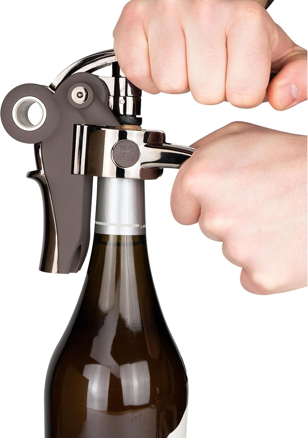Peugeot Lever-Style Corkscrew with Foil-Cutter Basalt 1
