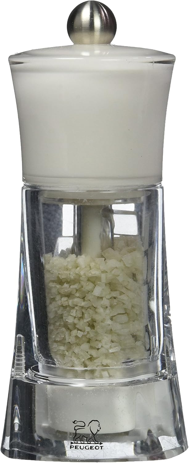 Peugeot Molene Grey Wet Salt Mill 55 Ceramic Mechanism