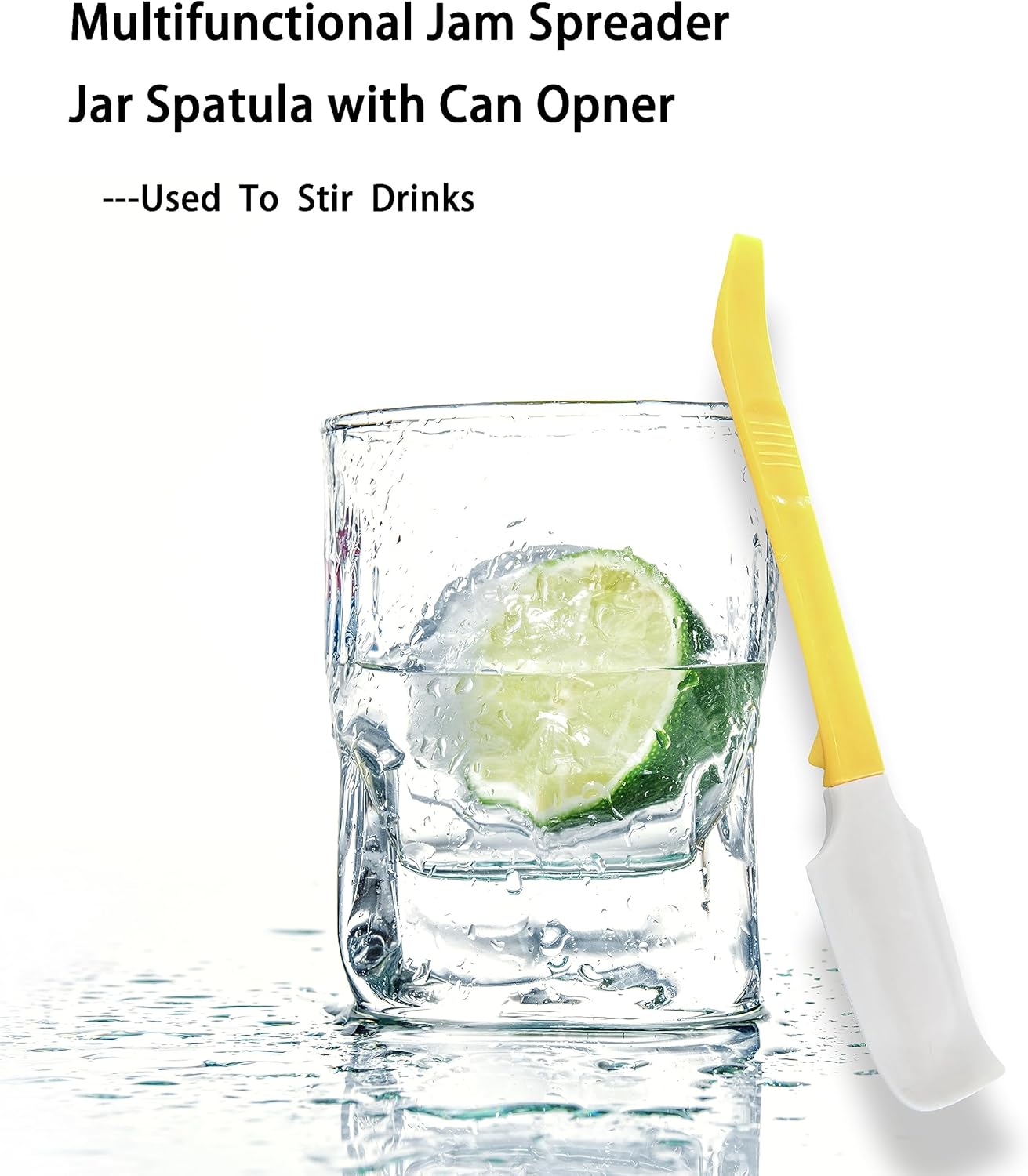 Barbaar Silicone Jam Spreader with Can Opener 2-Piece Set